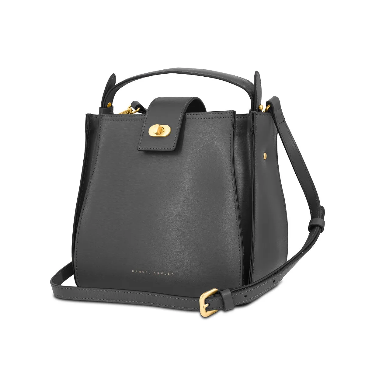 Athena Leather Bucket Bag (Limited Edition)