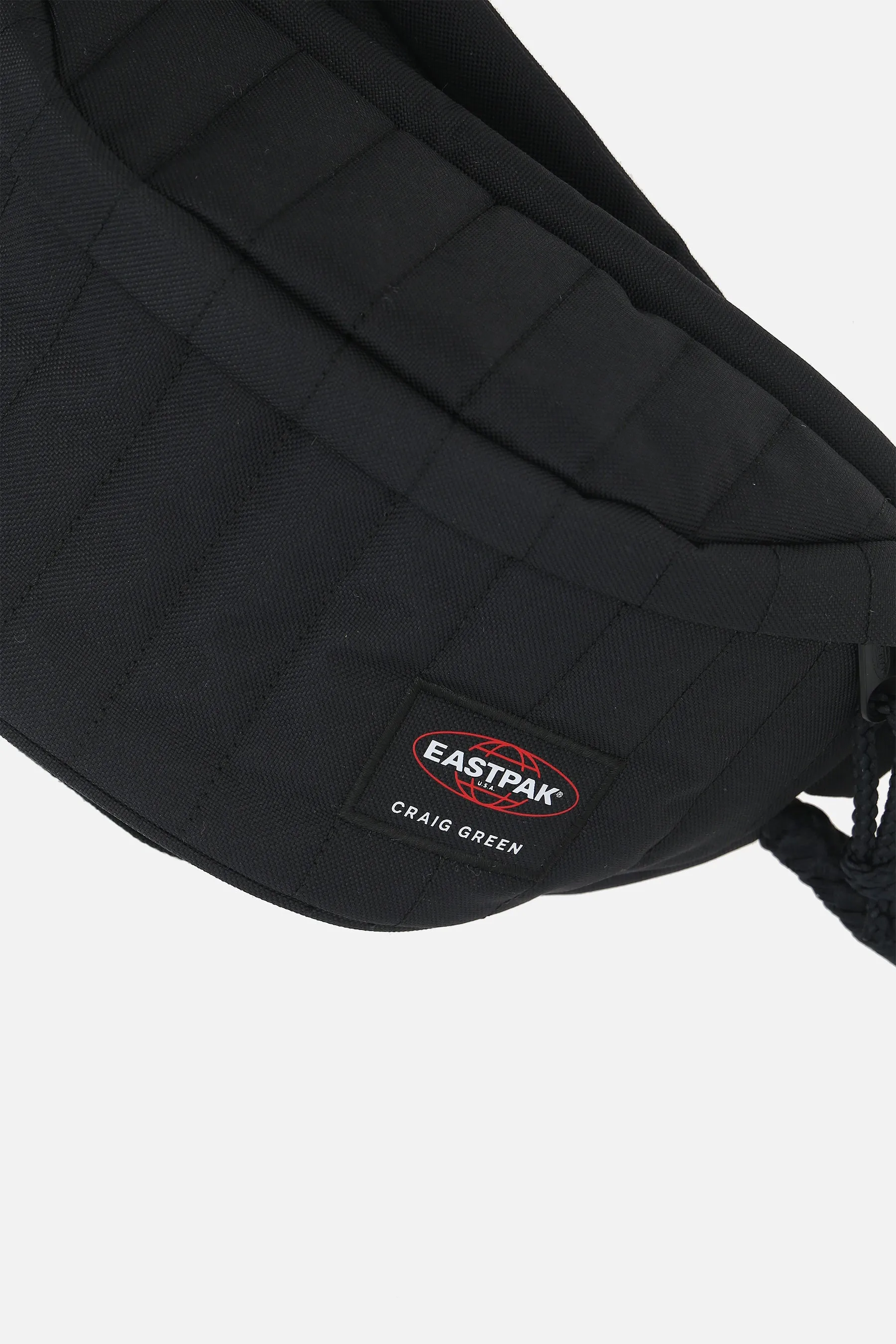 belt bag in quilted nylon