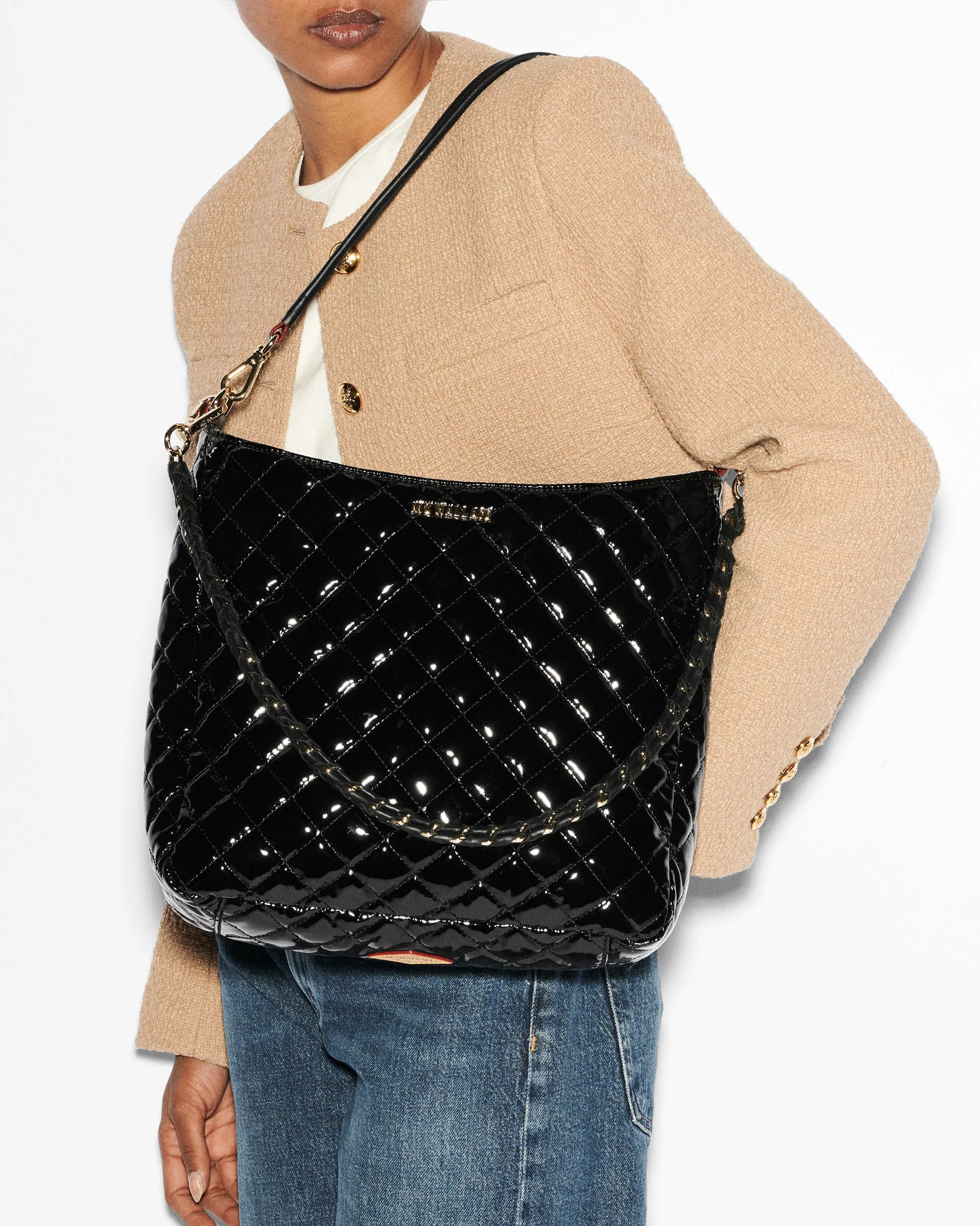 Black Lacquer Crosby Hobo