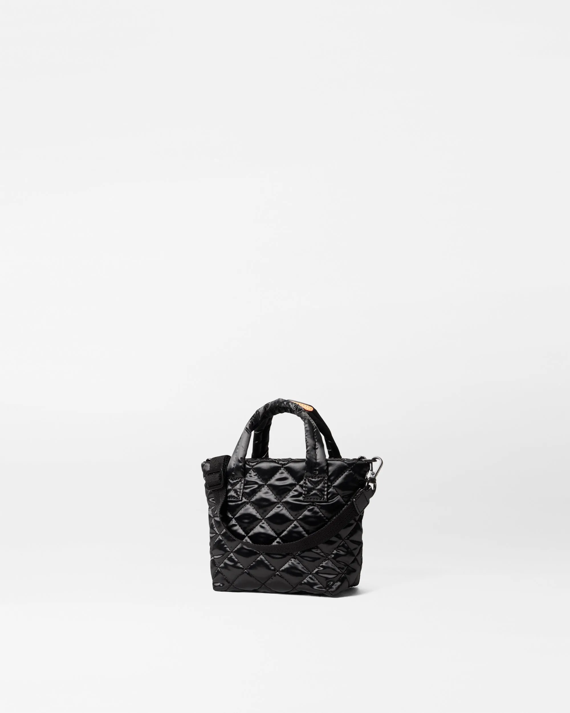 Black Liquid Petite Metro Tote Deluxe