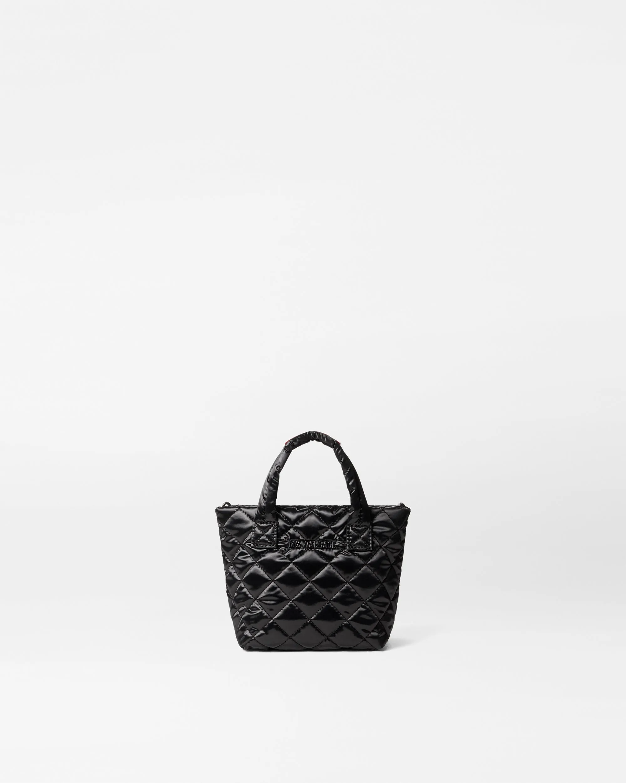 Black Liquid Petite Metro Tote Deluxe