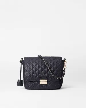 Black Medium Crosby Lock Crossbody