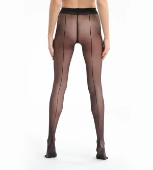 Collant noir DIM SIGNATURE Couture 20D