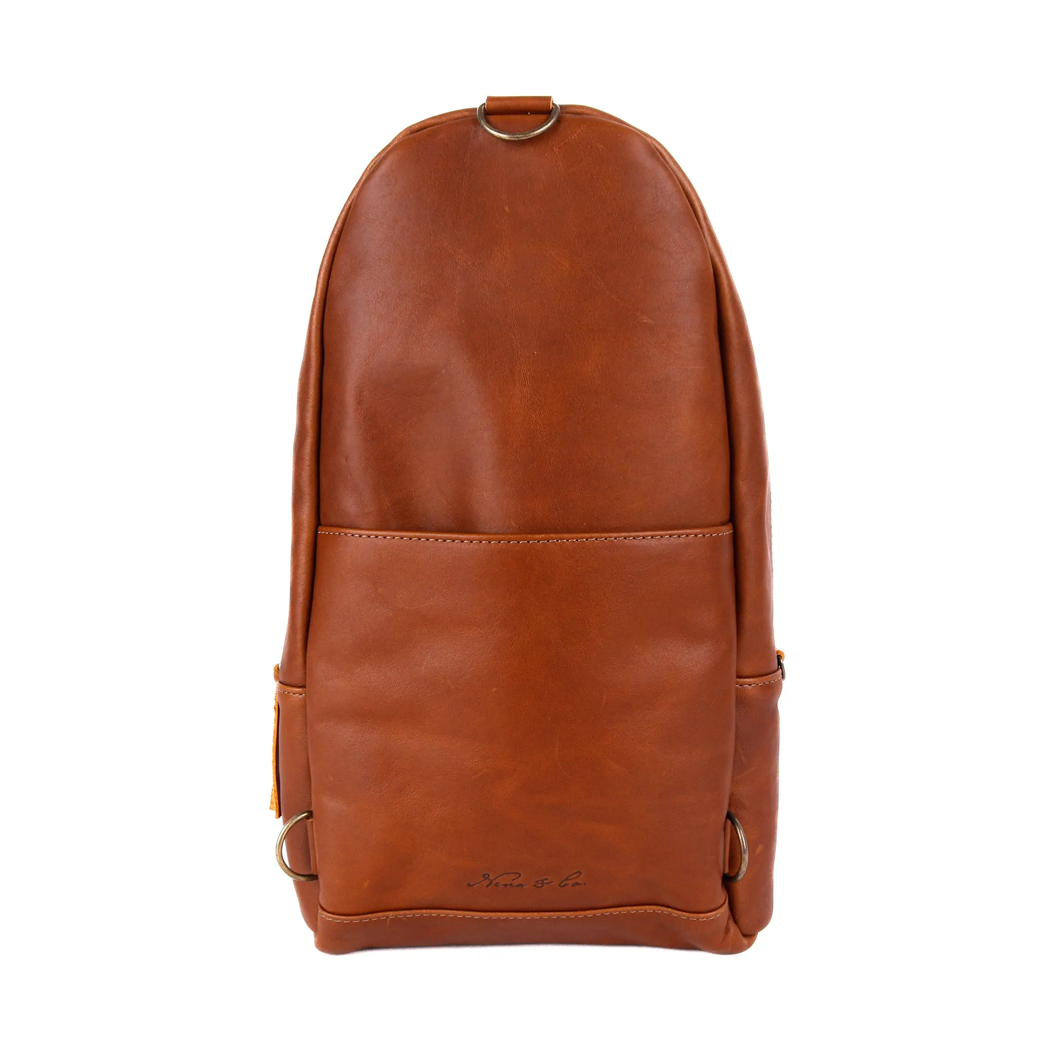 CROSSBODY SLING 2.0 - OOAK - CAFE - NO. 14054