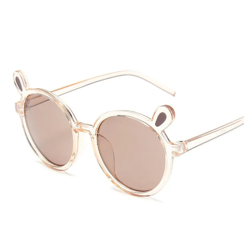 Cute Ear Sunglasses Round Frame