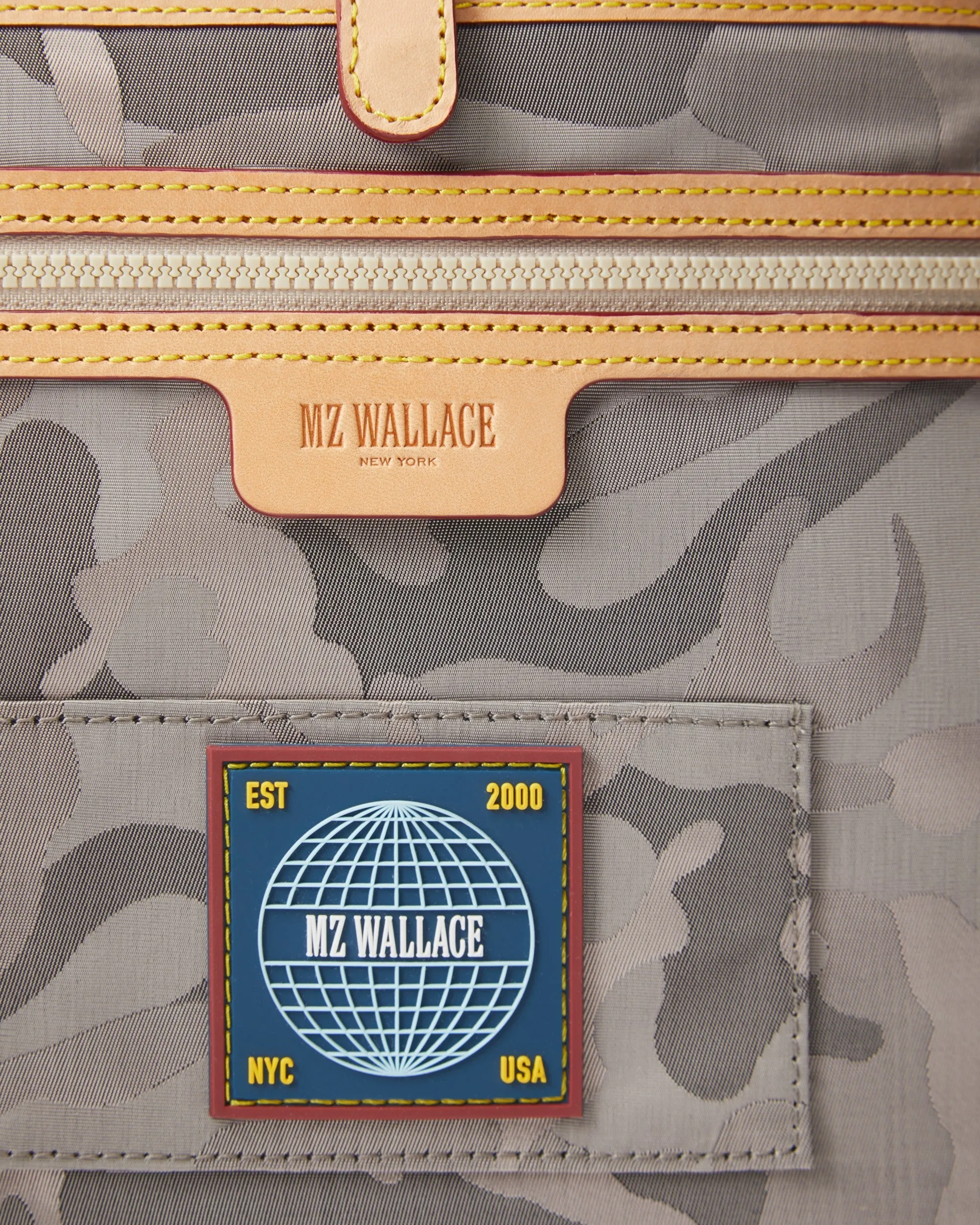 Dark Blue Camo Bedford Air Bleecker Messenger