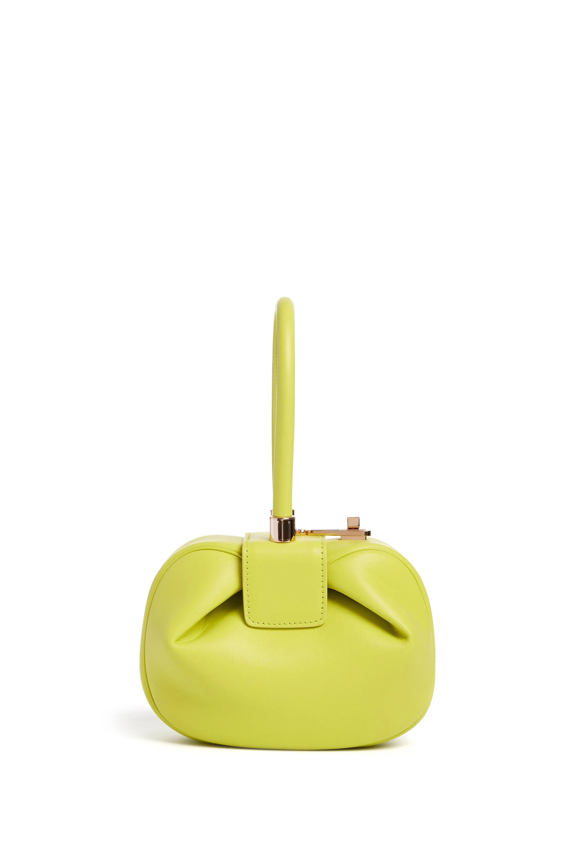 Demi Bag in Lime Adamite Nappa Leather