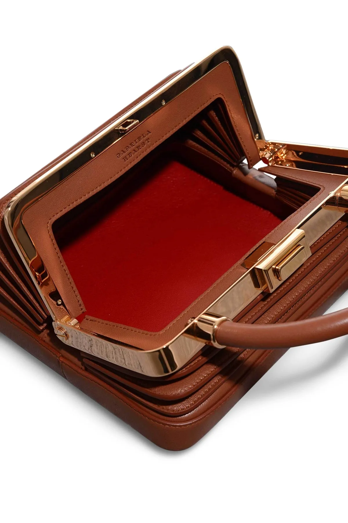 Diana Bag in Cognac Nappa Leather