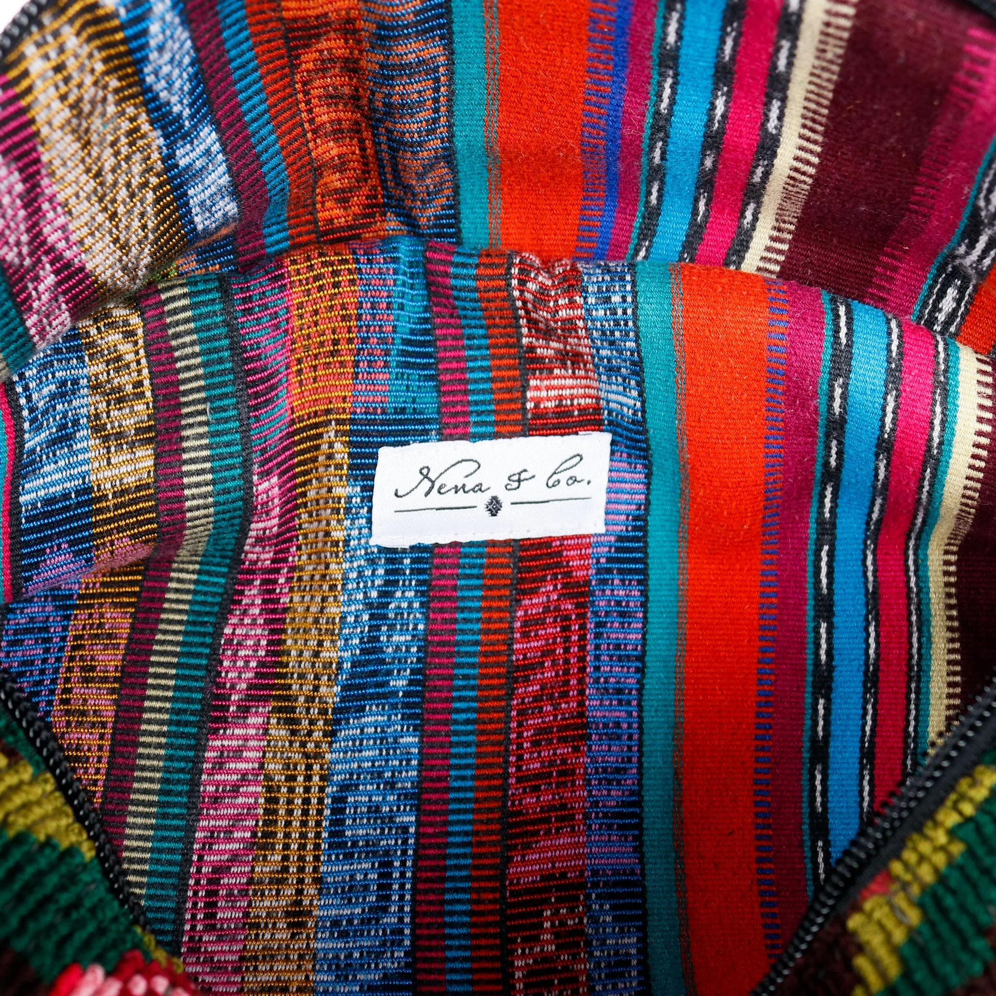 EL DON MANNY PACK - OOAK HUIPIL - BLACK - NO. 15749