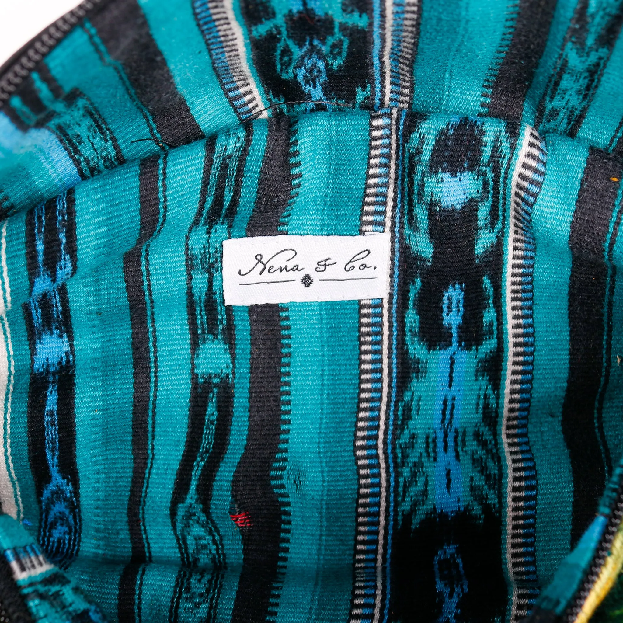 EL DON MANNY PACK - OOAK HUIPIL - BLACK - NO. 15750