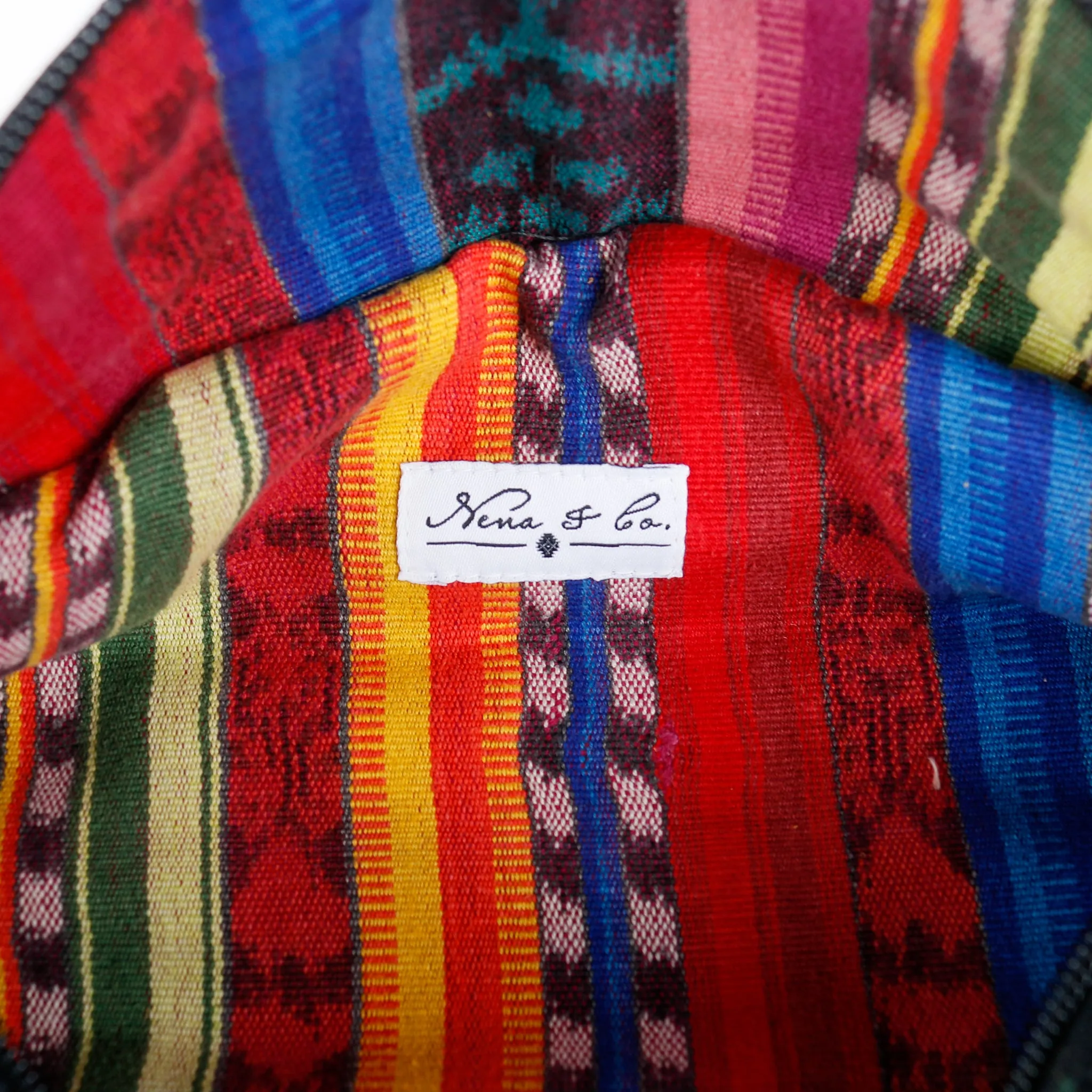EL DON MANNY PACK - OOAK HUIPIL - BLACK - NO. 15752