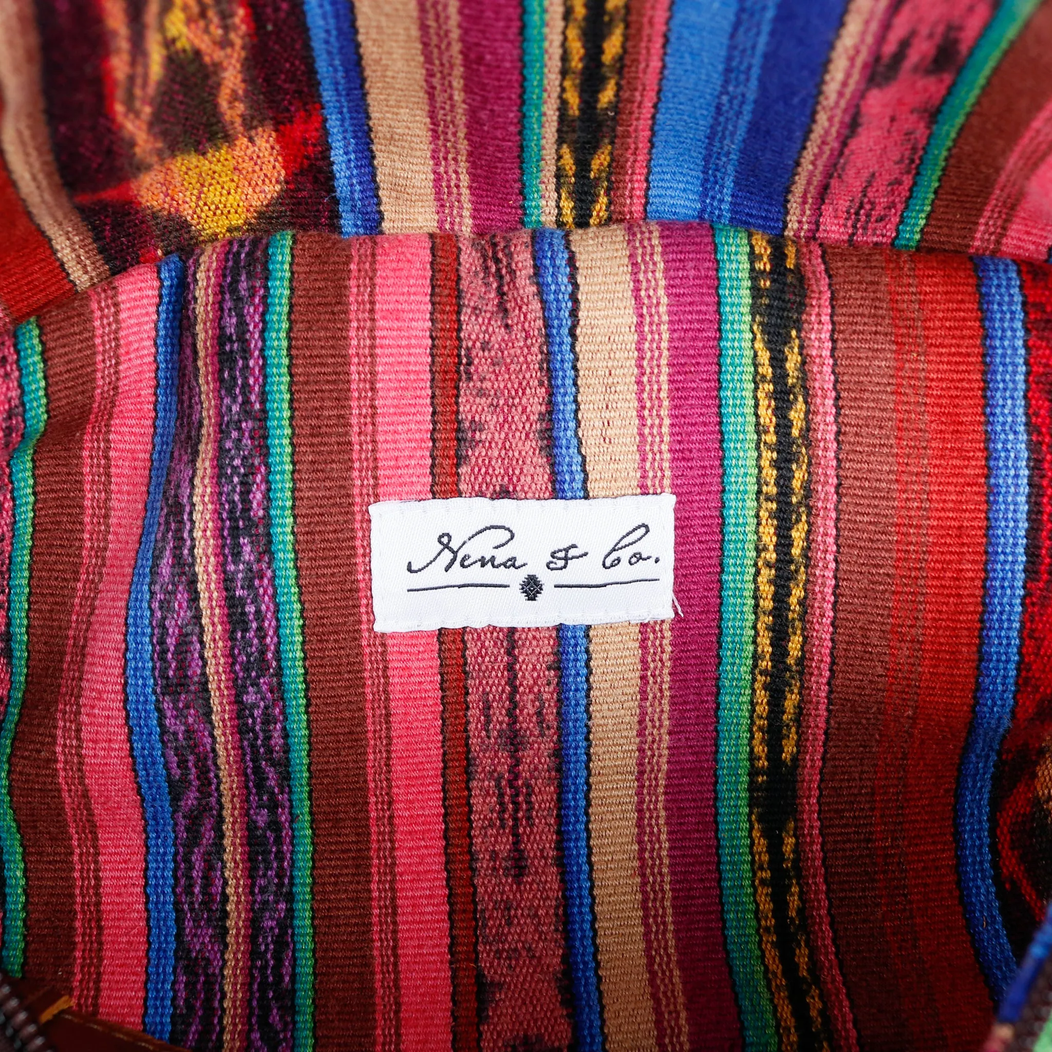 EL DON MANNY PACK - OOAK HUIPIL - CAFE - NO. 15754