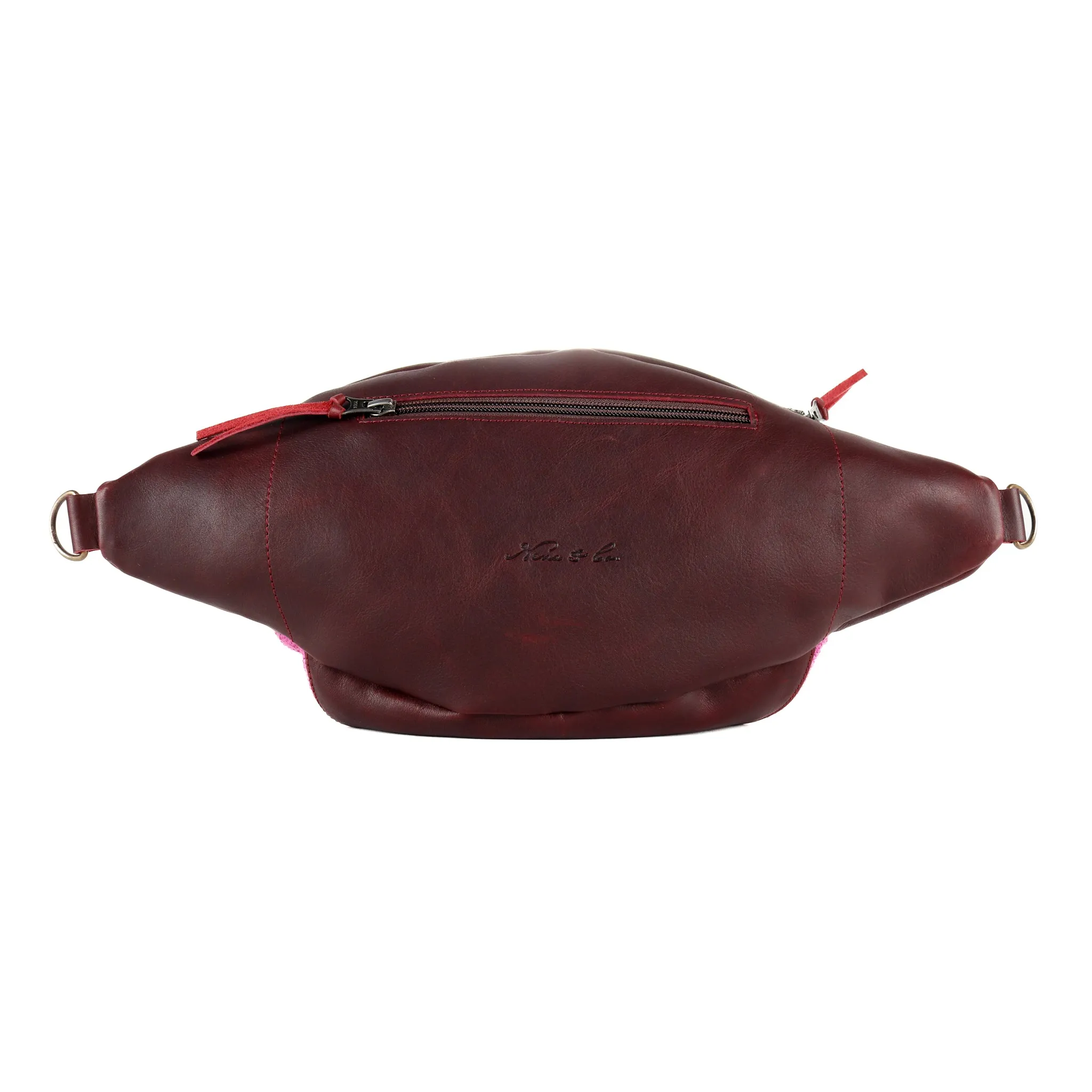EL DON MANNY PACK WITH JADE - OOAK HUIPIL - VINO TNTO - NO. 15540