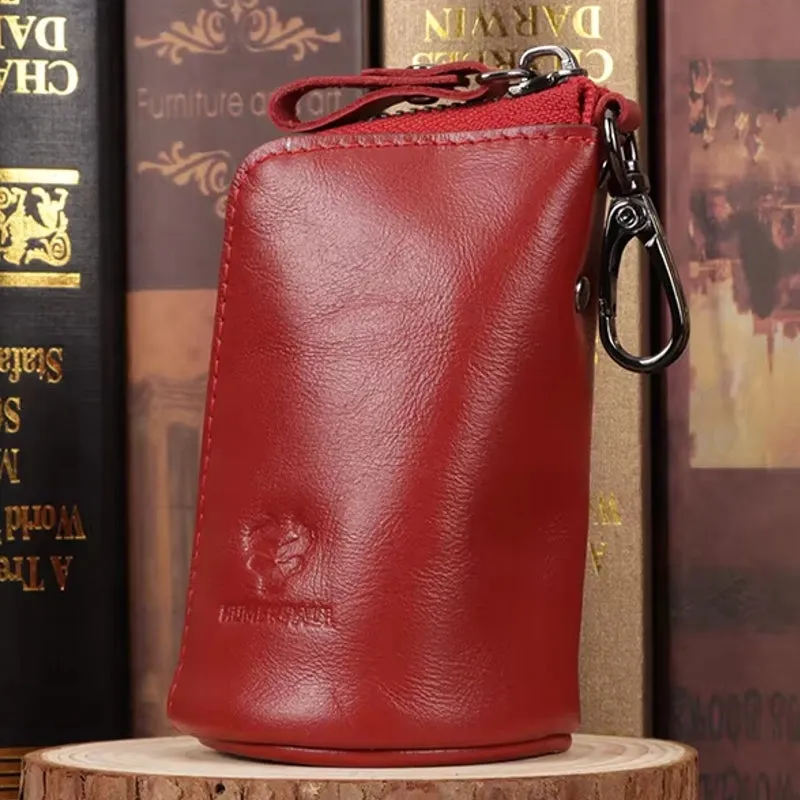 Fashion Zipper Home Keychain Car Key Storage Bag