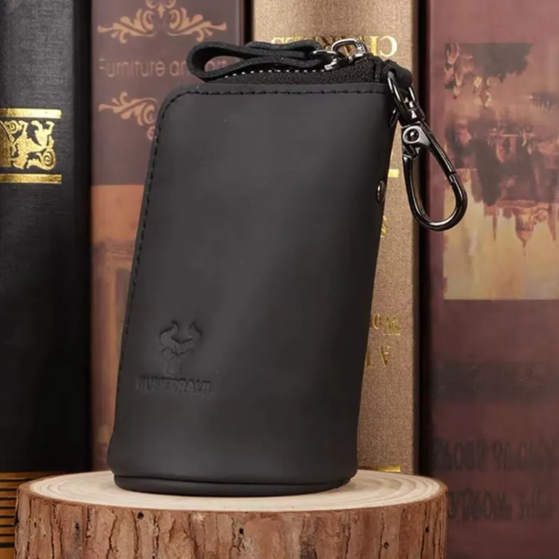 Fashion Zipper Home Keychain Car Key Storage Bag