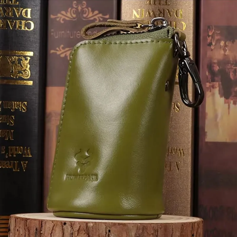 Fashion Zipper Home Keychain Car Key Storage Bag