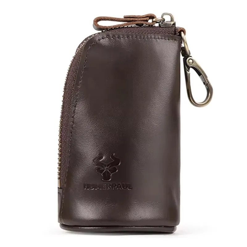 Fashion Zipper Home Keychain Car Key Storage Bag