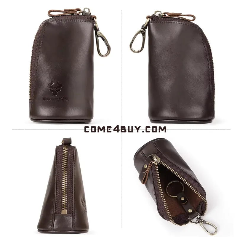 Fashion Zipper Home Keychain Car Key Storage Bag