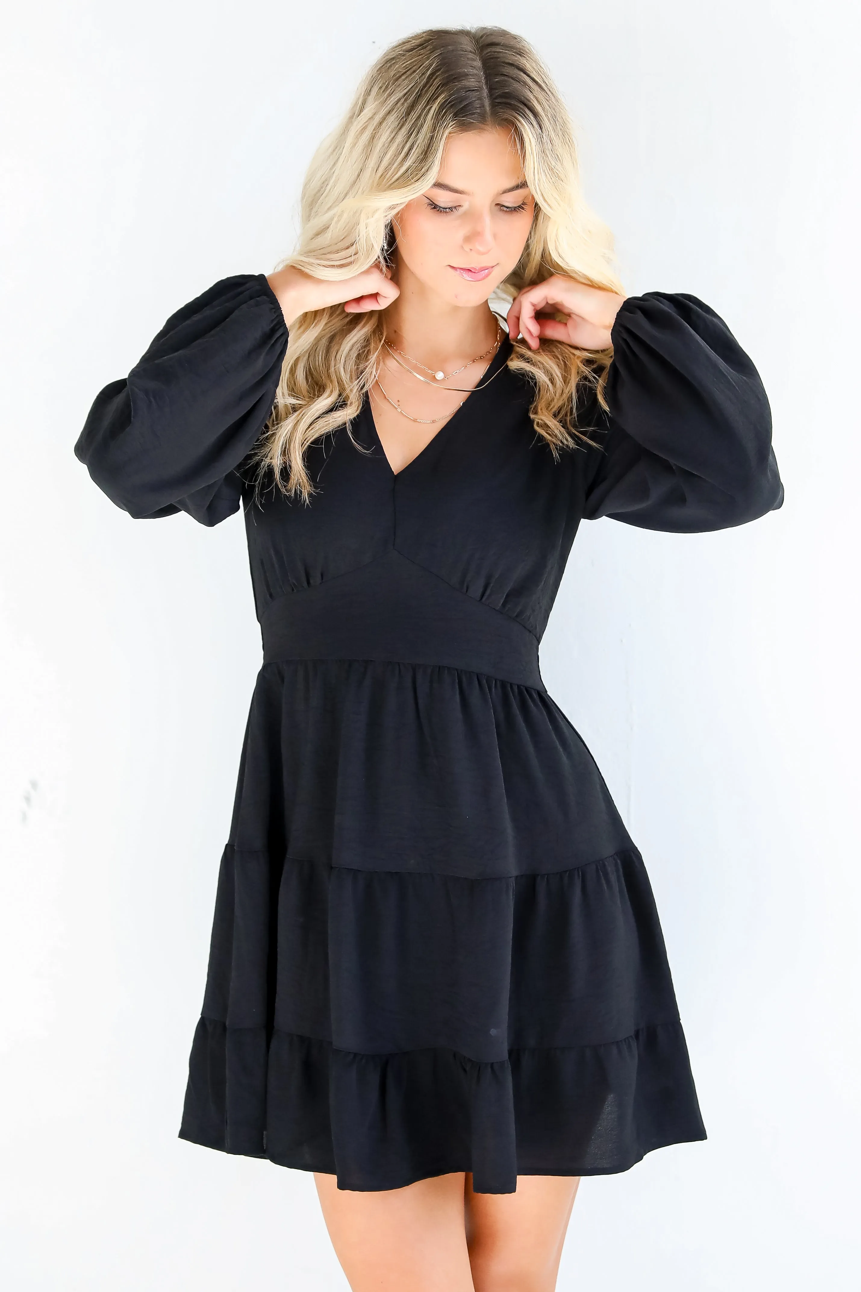 FINAL SALE - Infinitely Elegant Mini Dress