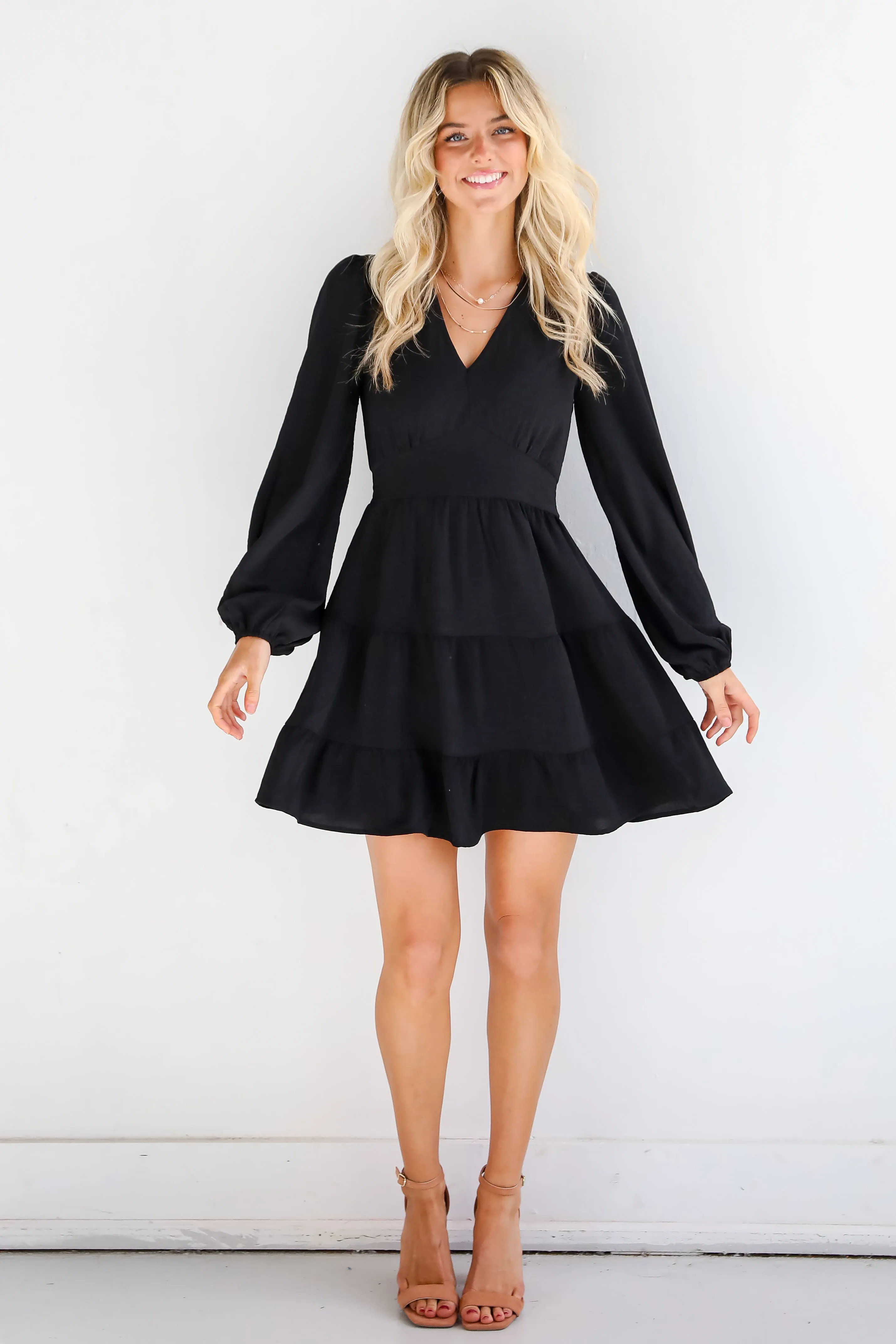 FINAL SALE - Infinitely Elegant Mini Dress