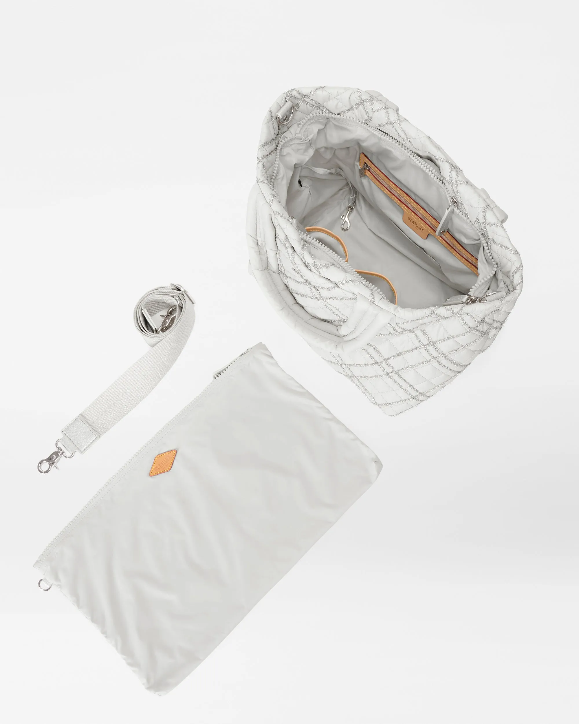 Frost Tinsel Small Metro Tote Deluxe
