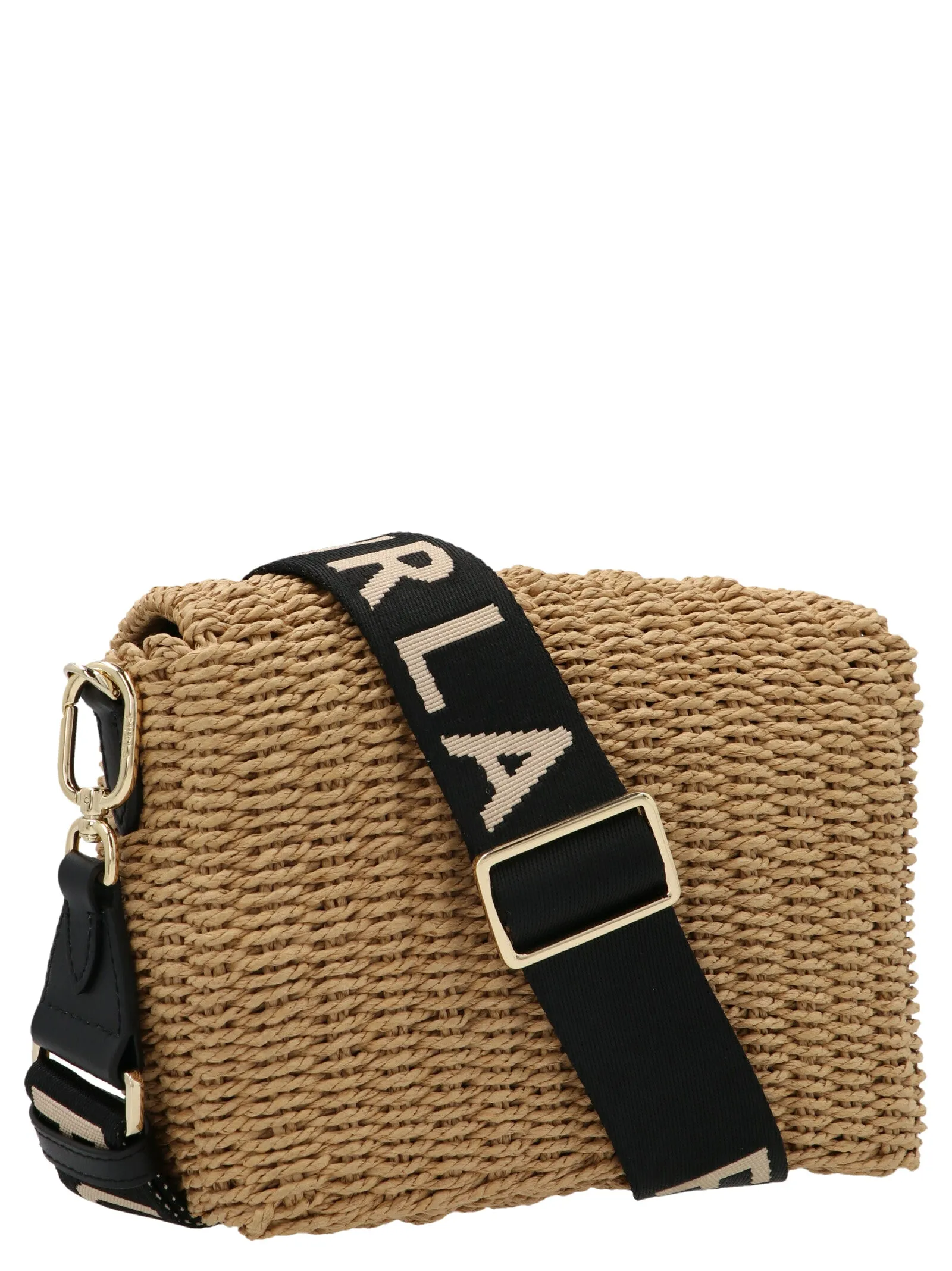 Furla Tracolla 1927 Woven Crossbody Bag