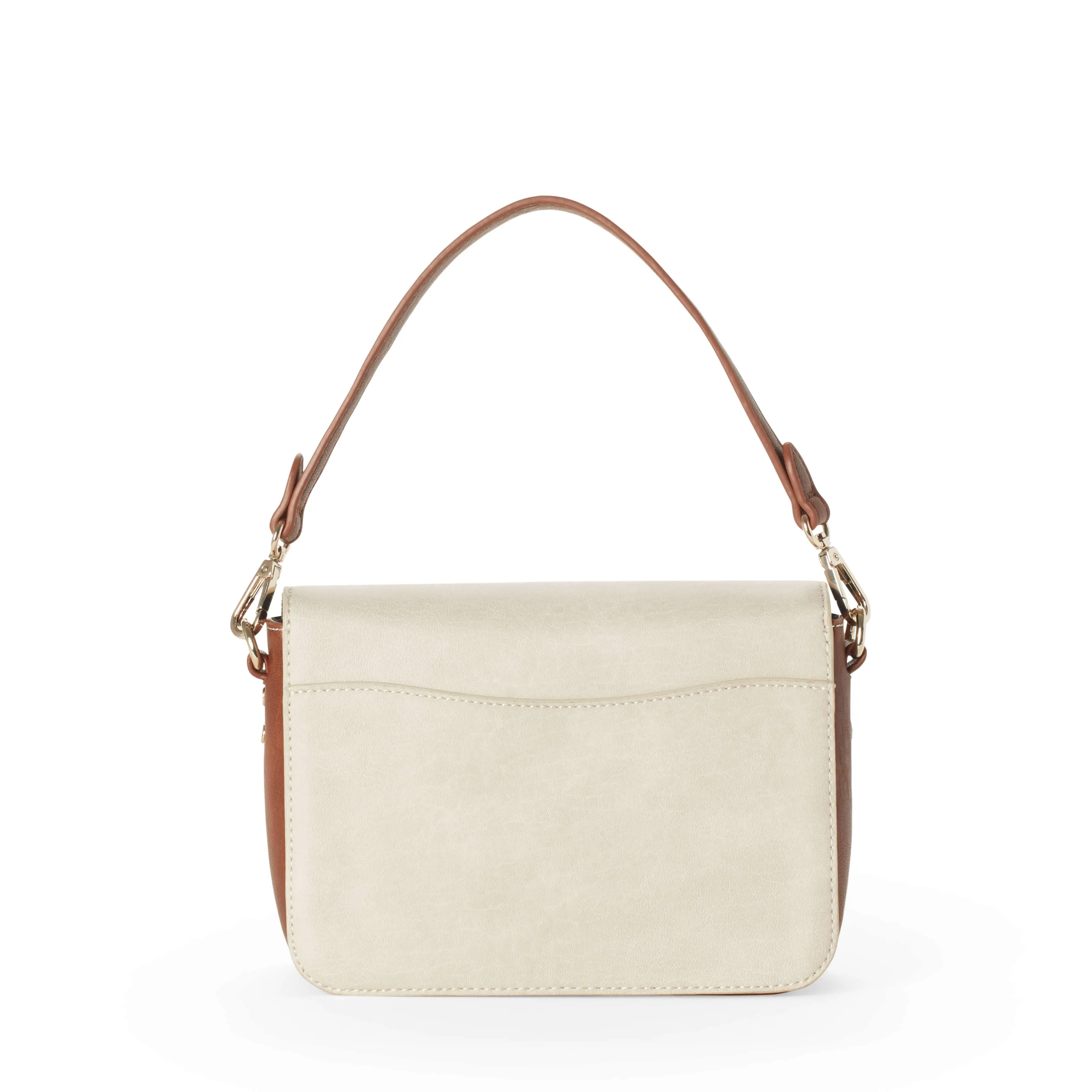 Gracie Classic Vegan Satchel | Latte