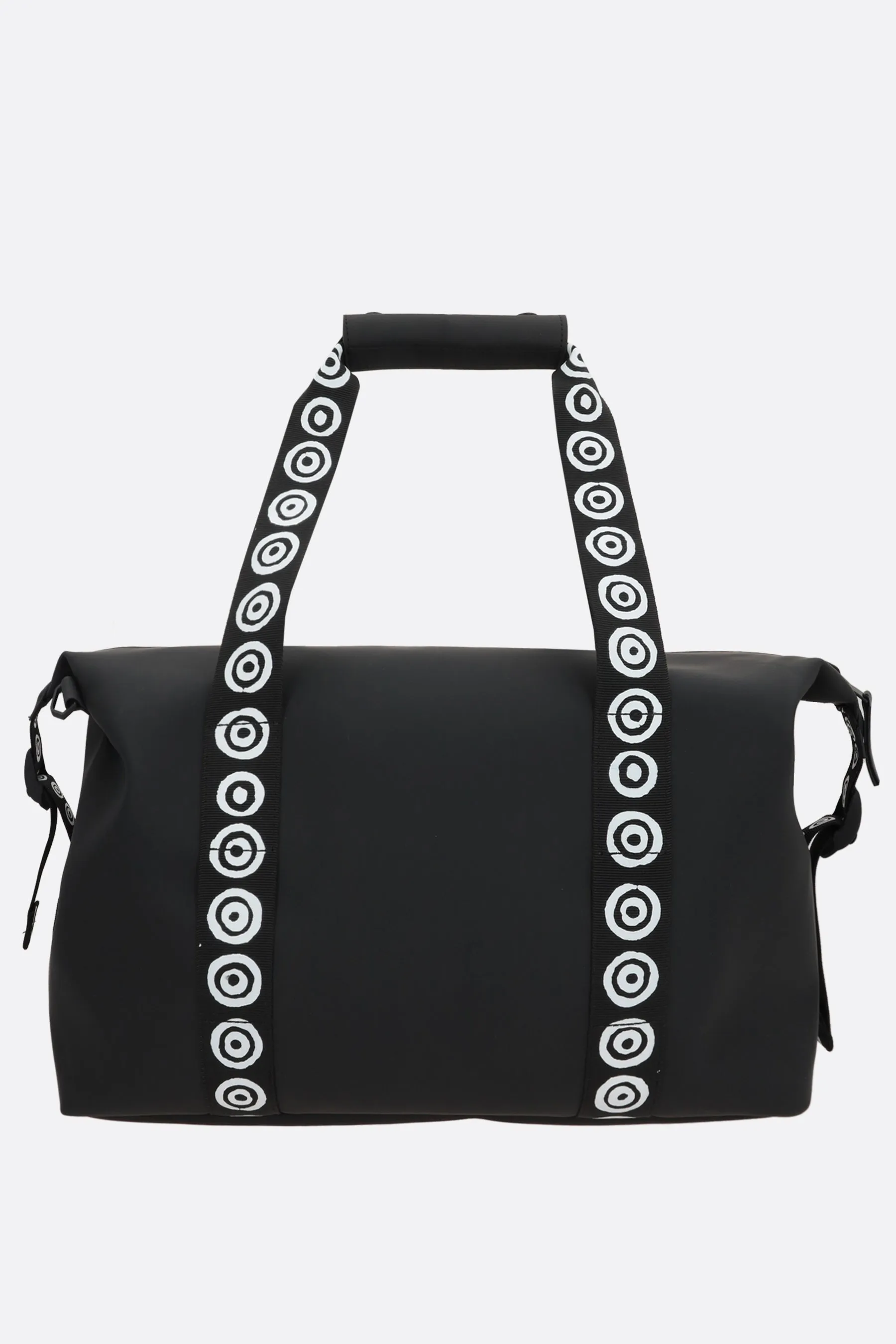 Hilo small PU fabric weekend bag