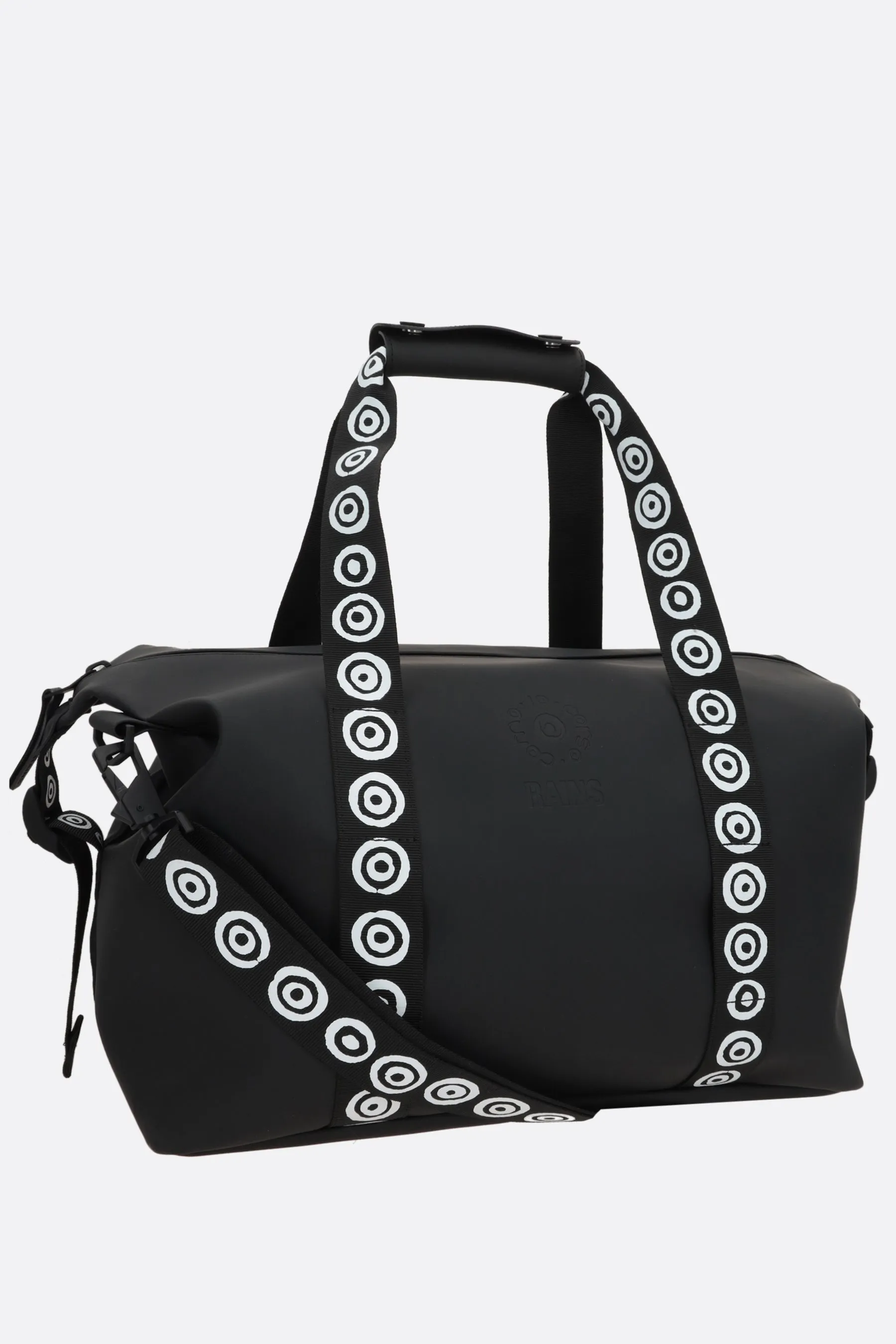 Hilo small PU fabric weekend bag
