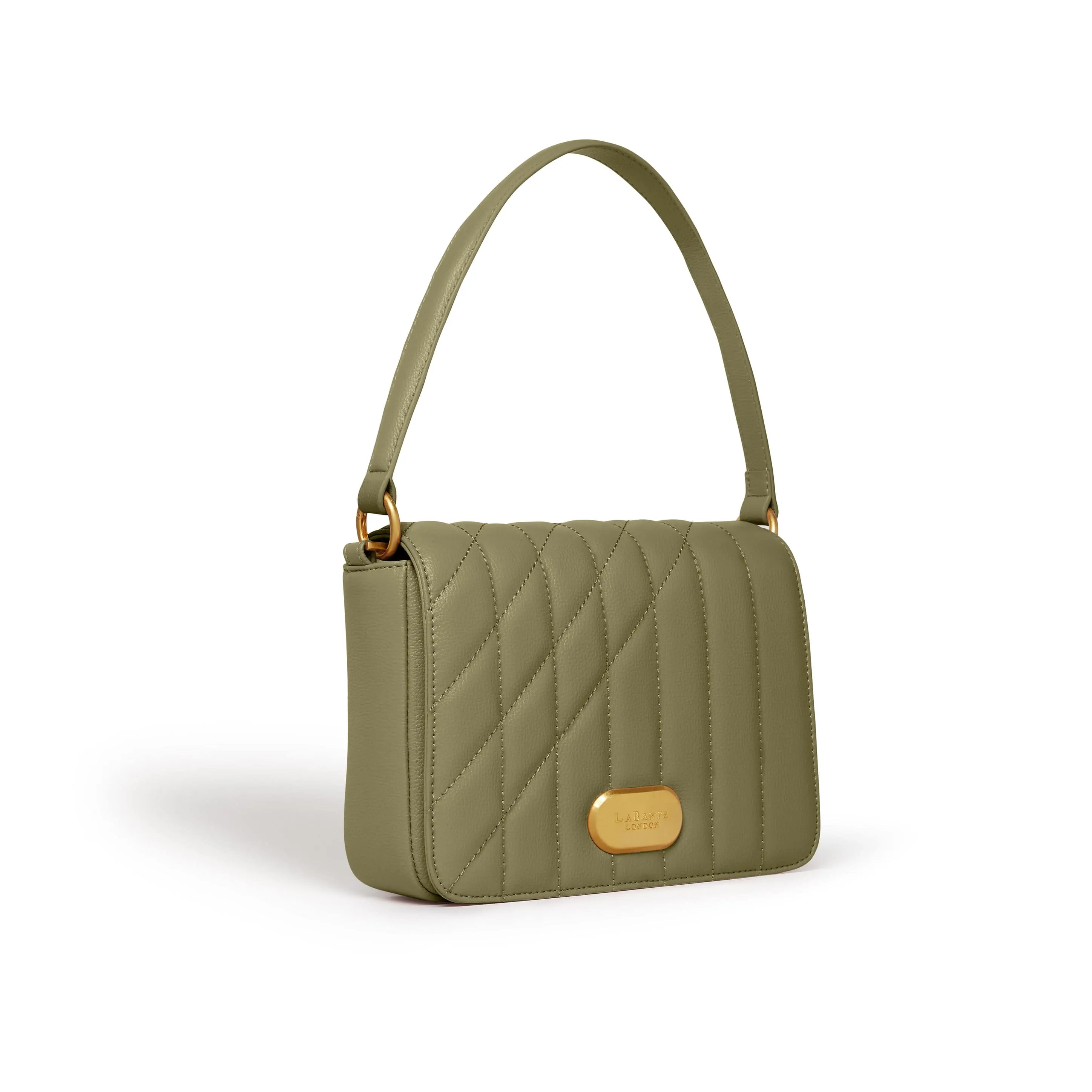 Iris Vegan Leather Shoulder Bag | Green