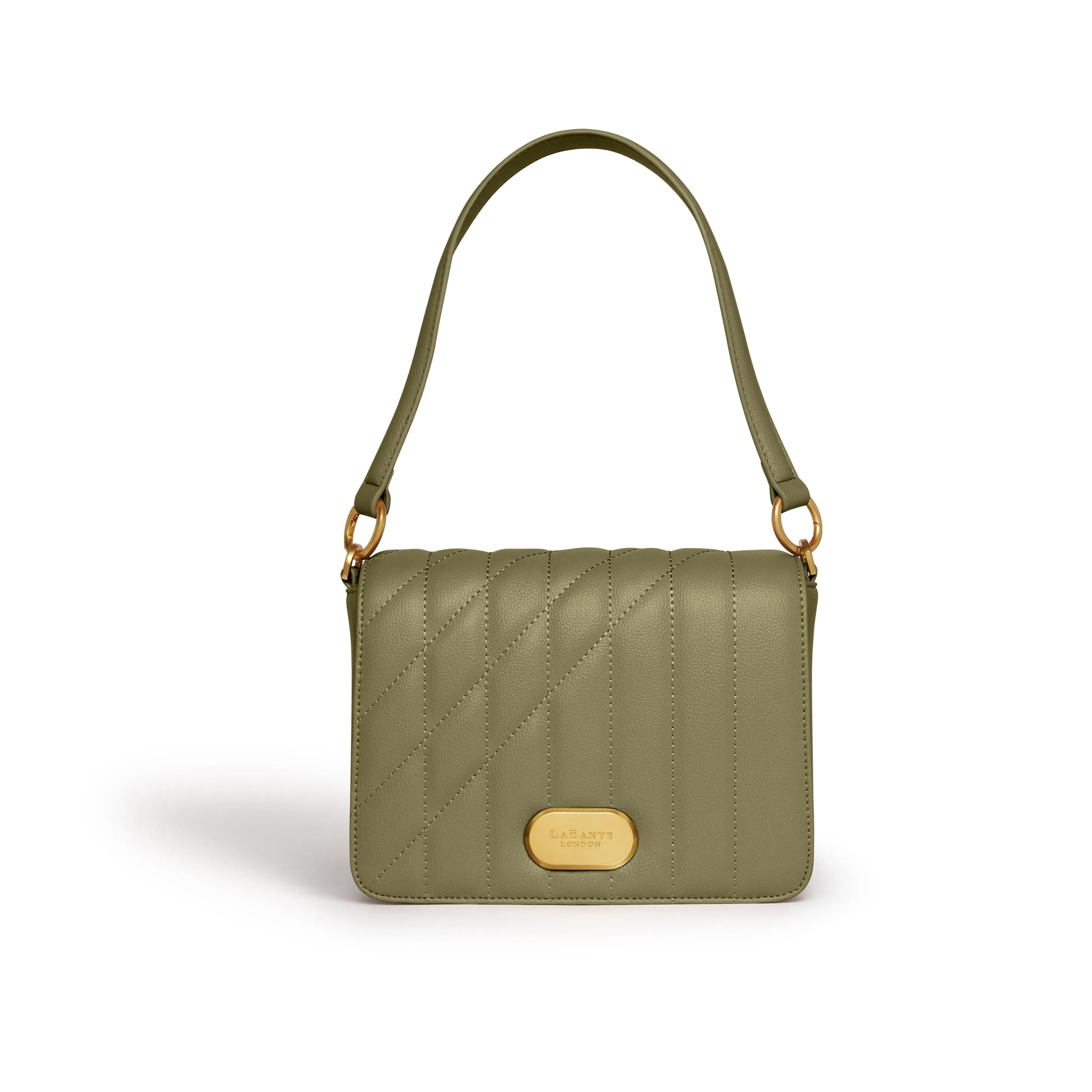 Iris Vegan Leather Shoulder Bag | Green