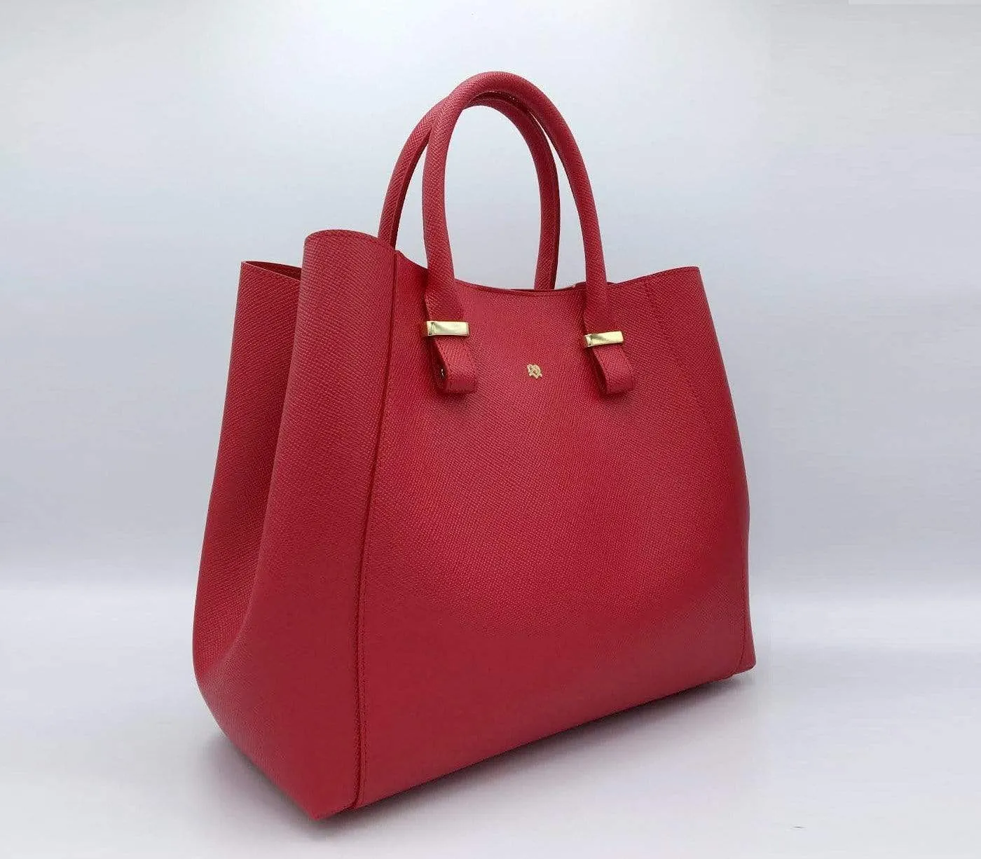 Jane Vegan Leather Handbag | Red
