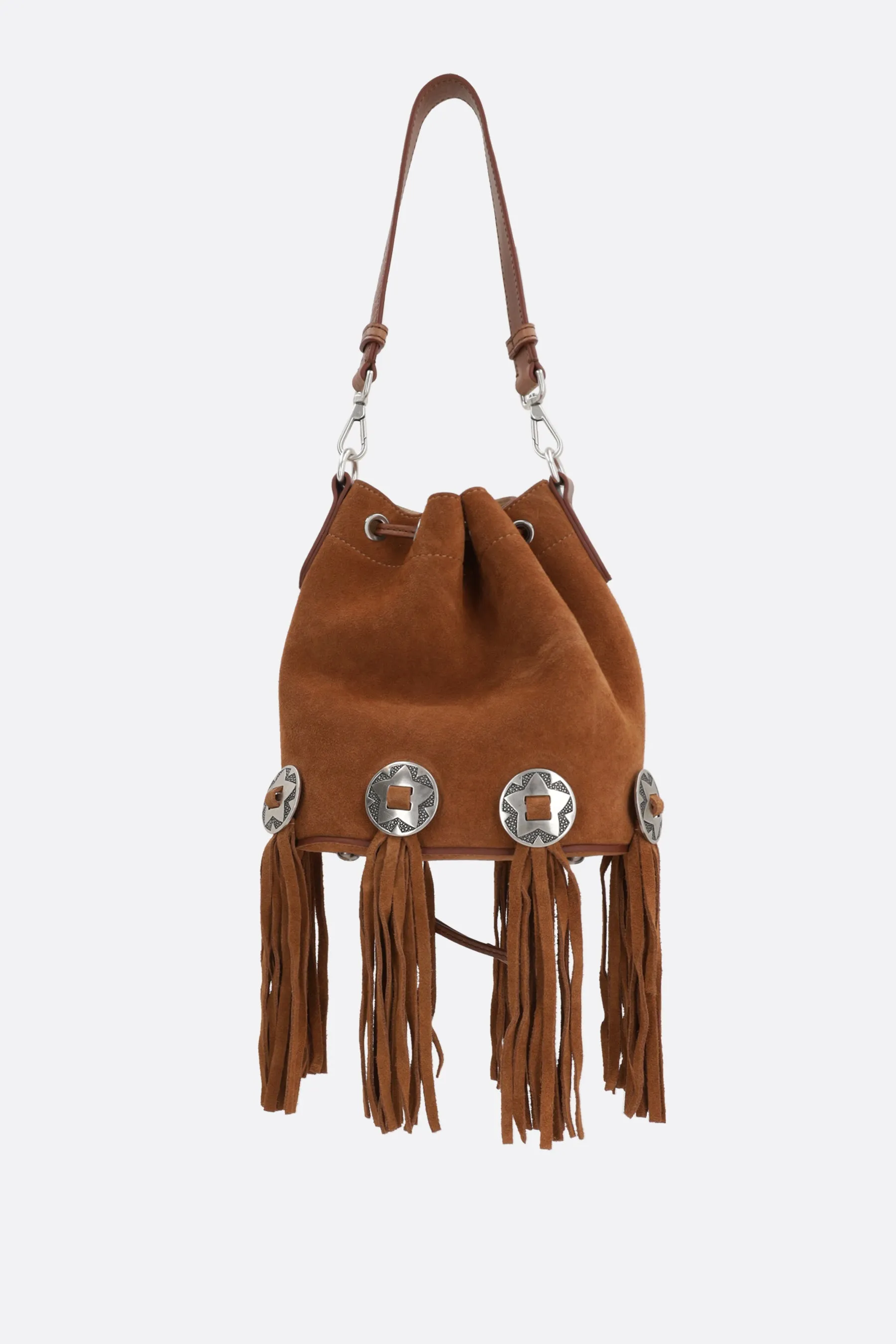 Janis bucket bag in suede