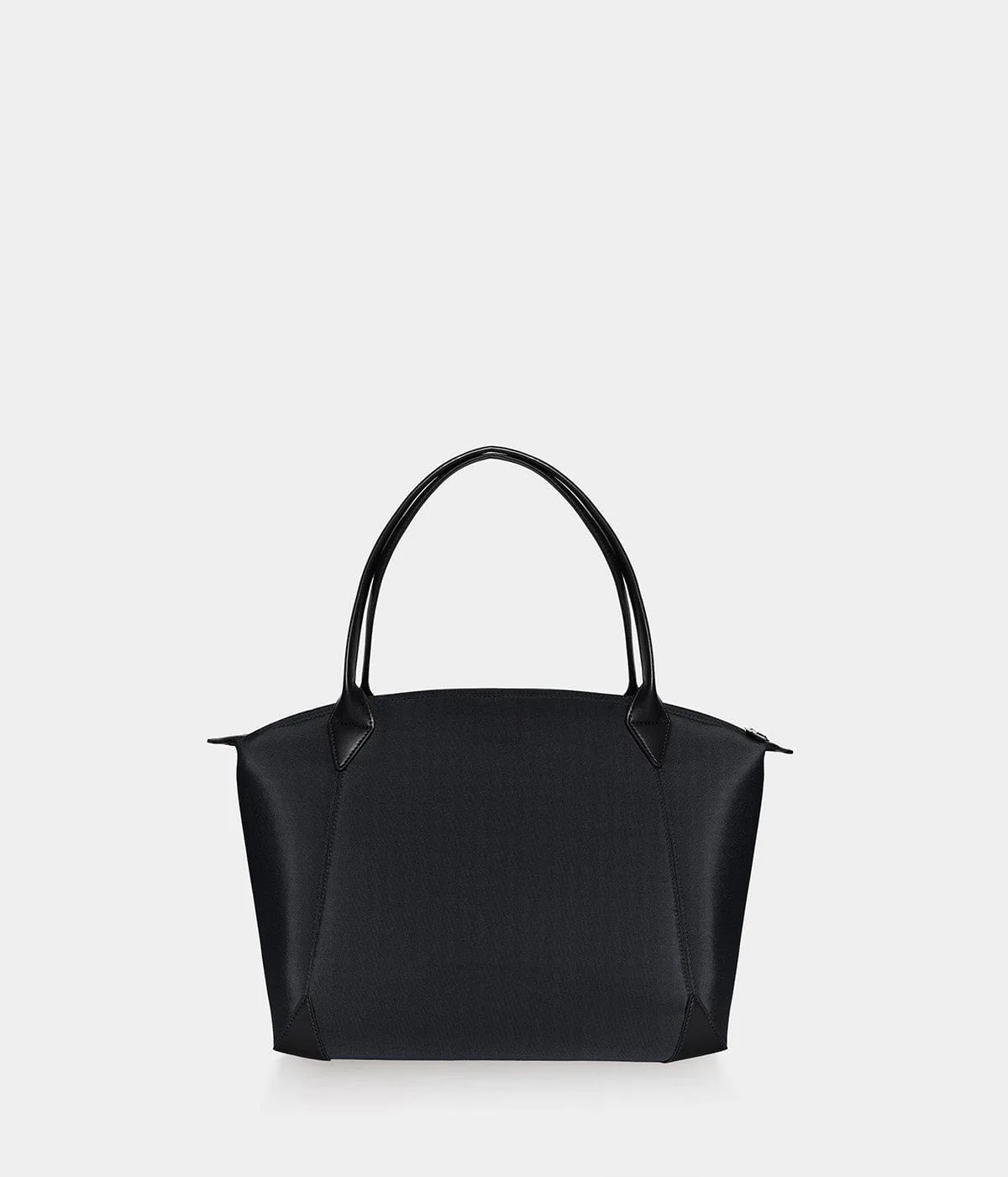 Journey Apple Skin & Recycled Nylon Weekend Bag | Black