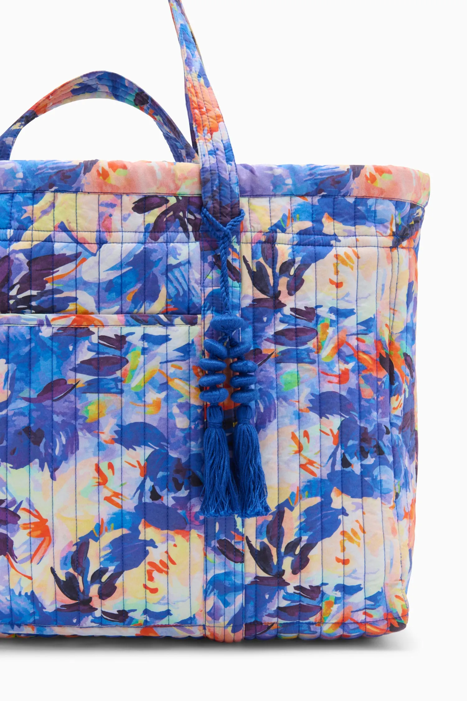 Kali East West Tote - Lapis