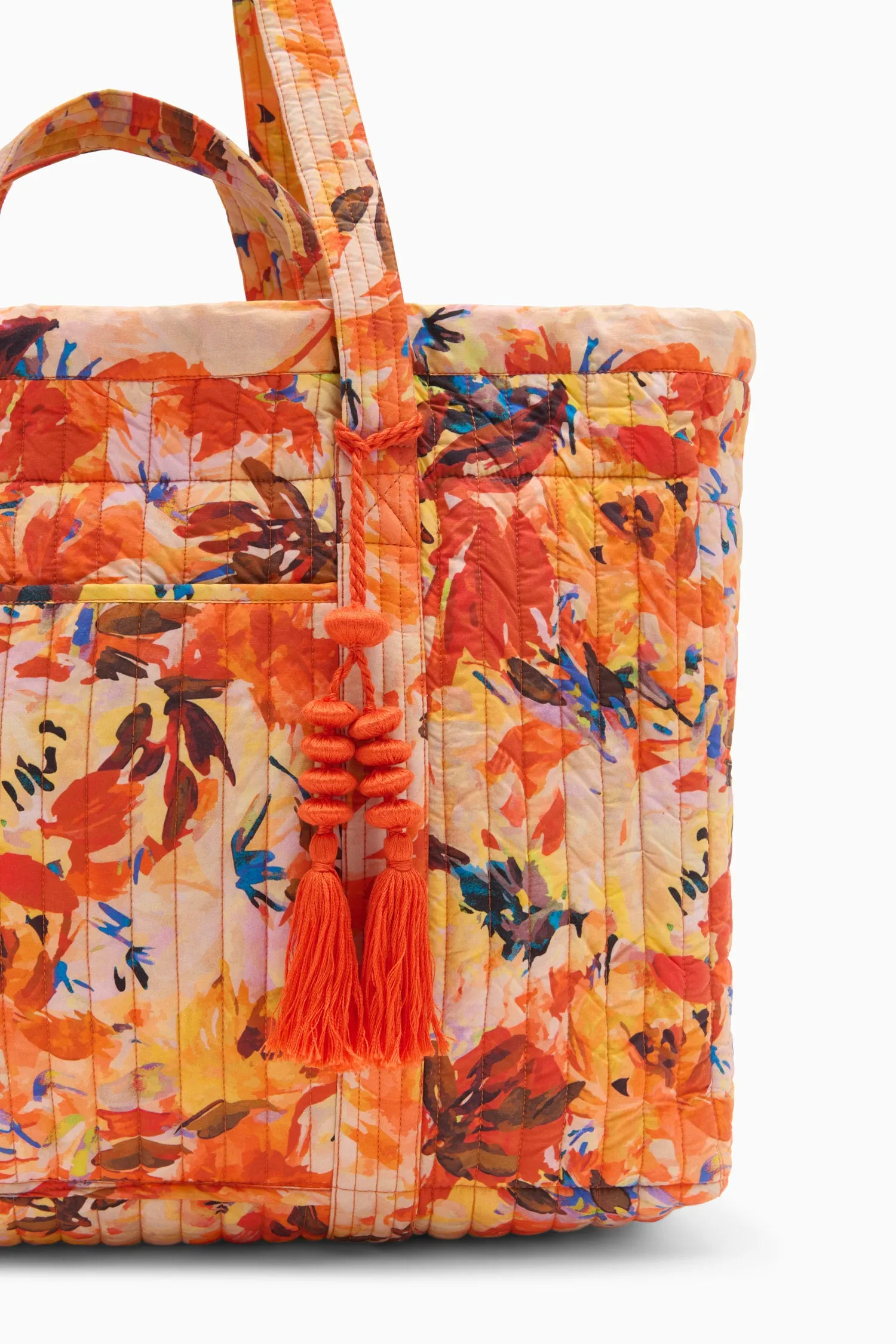 Kali East West Tote - Snapdragon