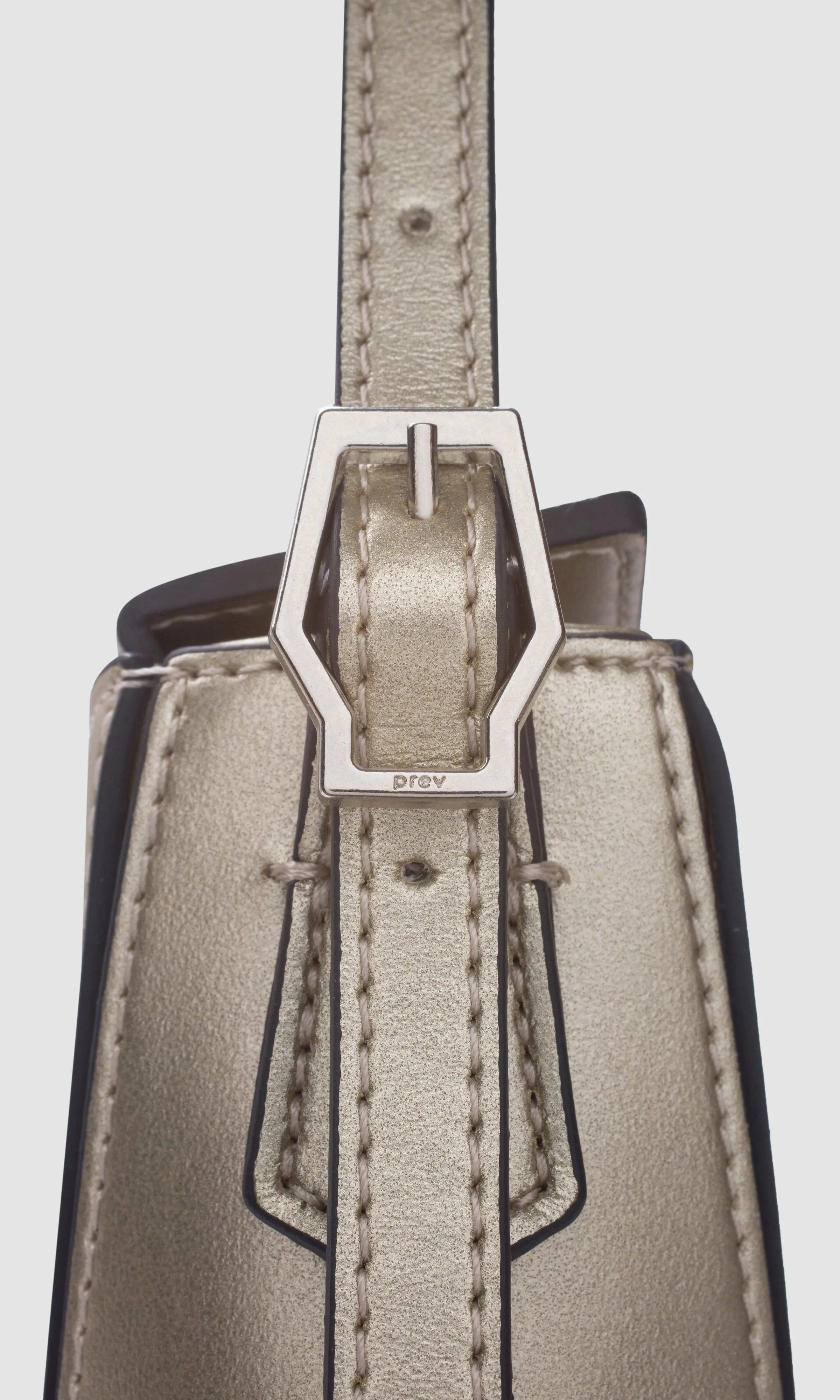 Kiara Women's Apple Leather Vegan Mini Bag | Champagne