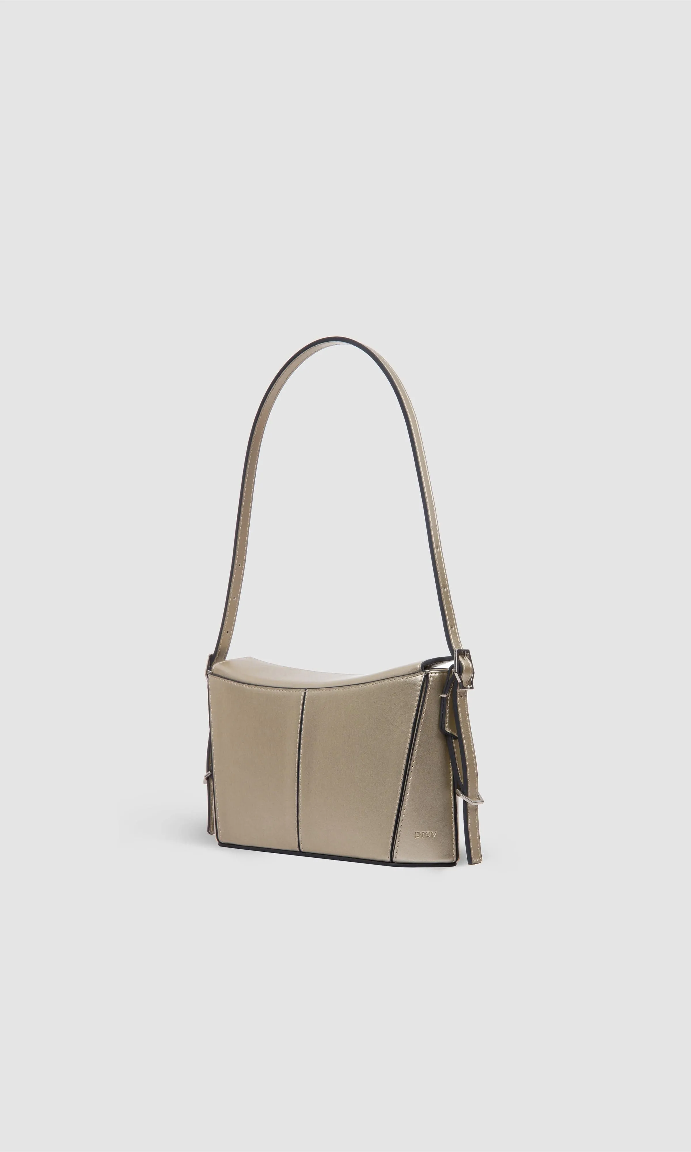 Kiara Women's Apple Leather Vegan Mini Bag | Champagne