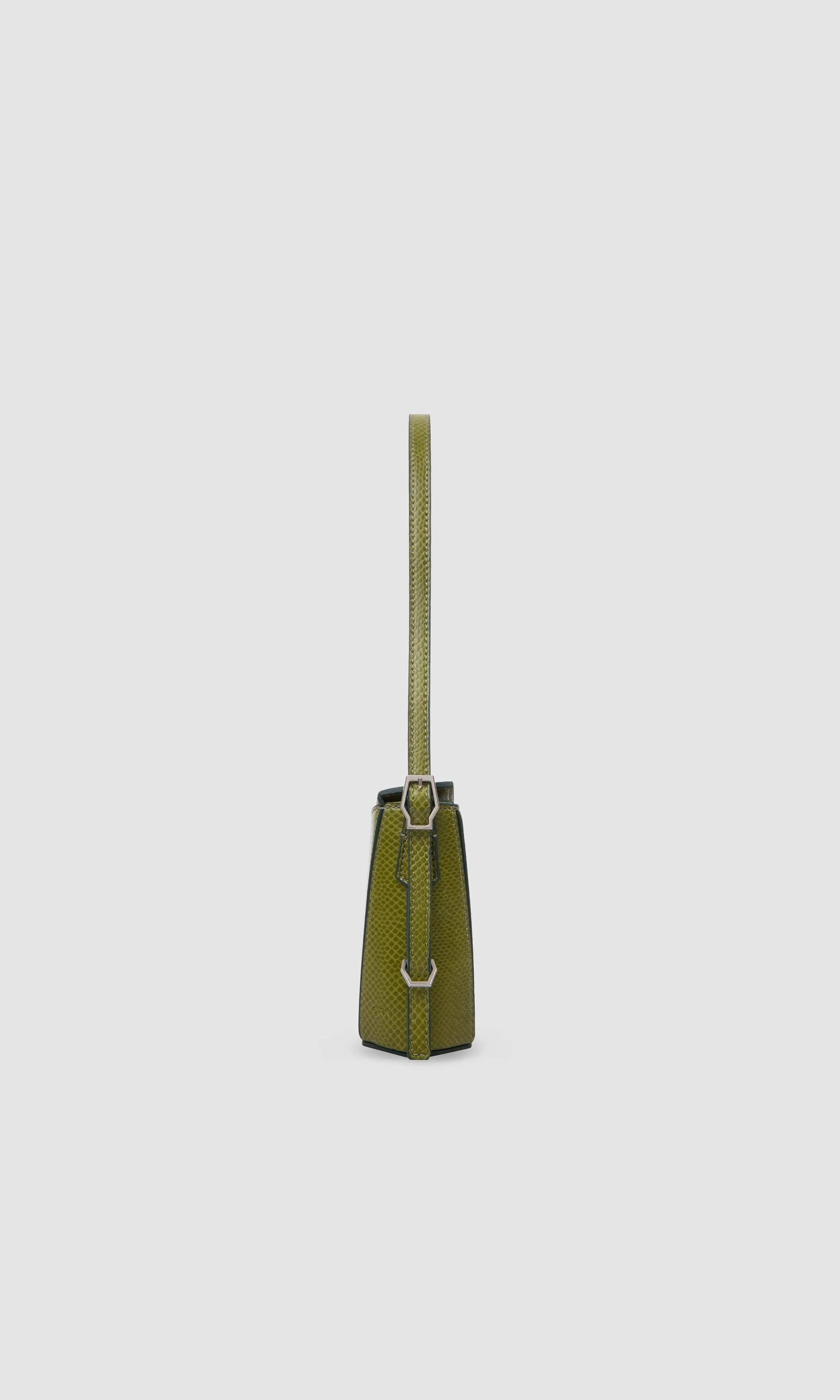 Kiara Women's Apple Leather Vegan Mini Bag | Rosemary Green