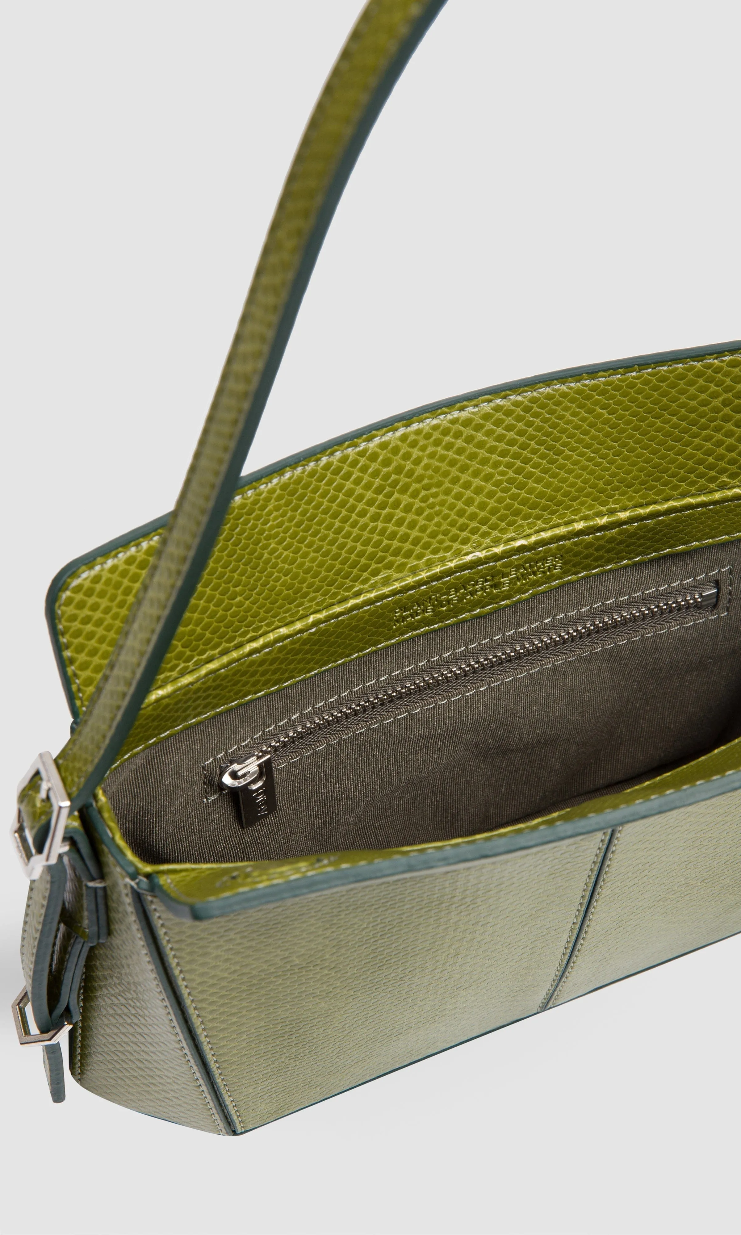 Kiara Women's Apple Leather Vegan Mini Bag | Rosemary Green