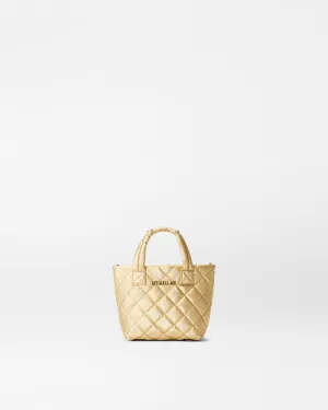 Light Gold Pearl Metallic Petite Metro Tote Deluxe