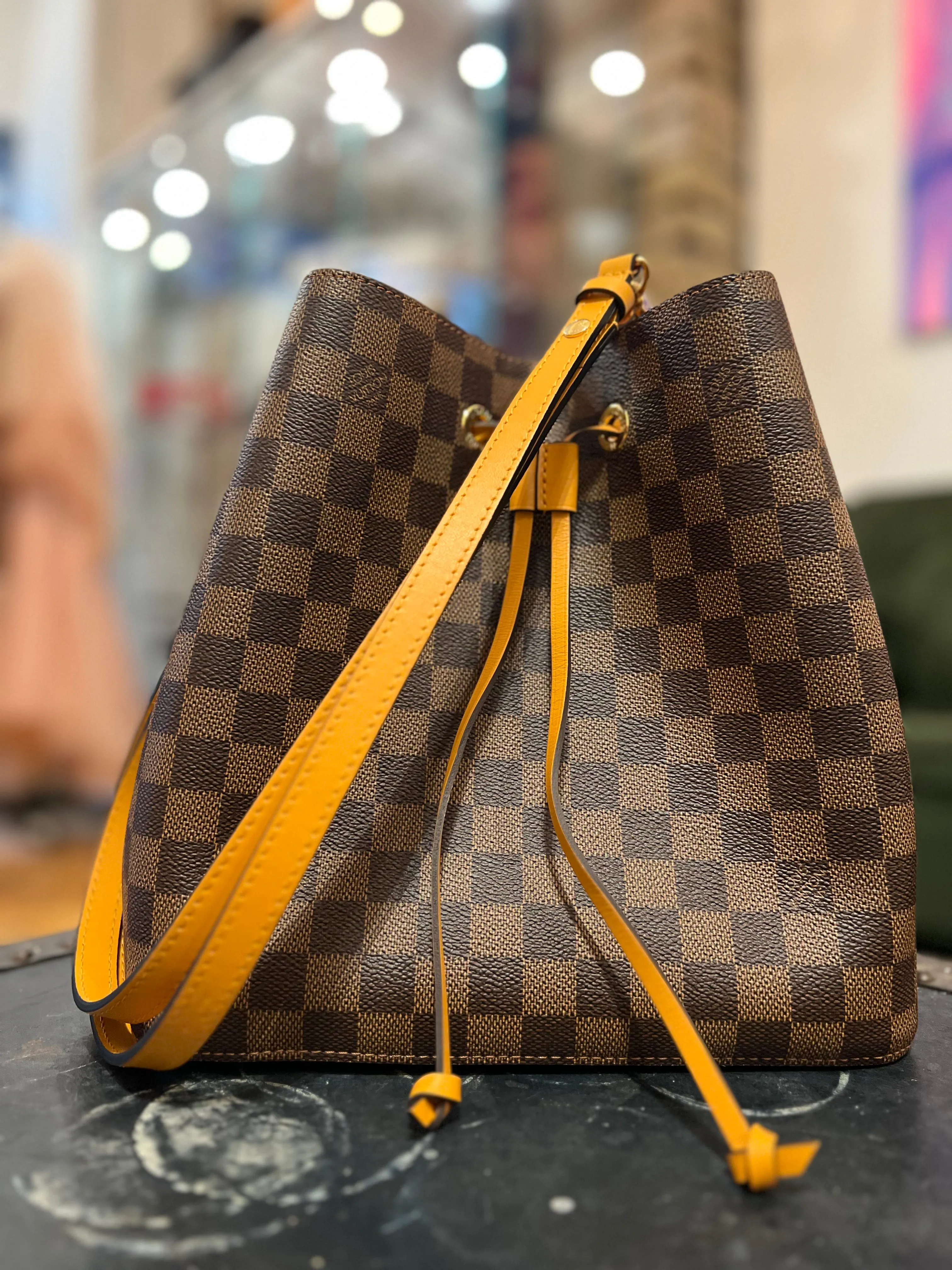Louis Vuitton Damier Ebene Neo Noe Bucket Bag