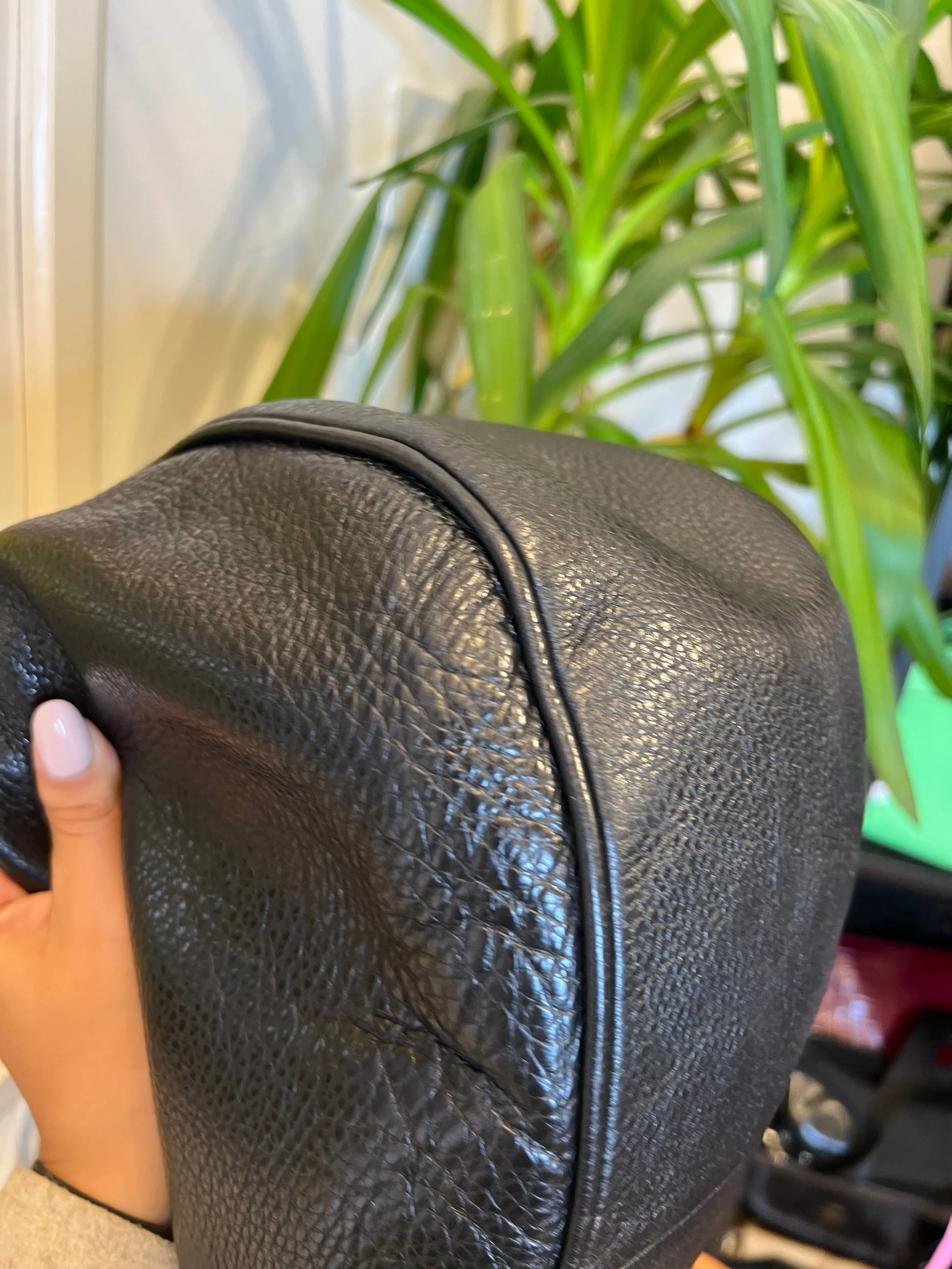 Marc by Marc Jacobs Black Leather Hobo Q Hillier