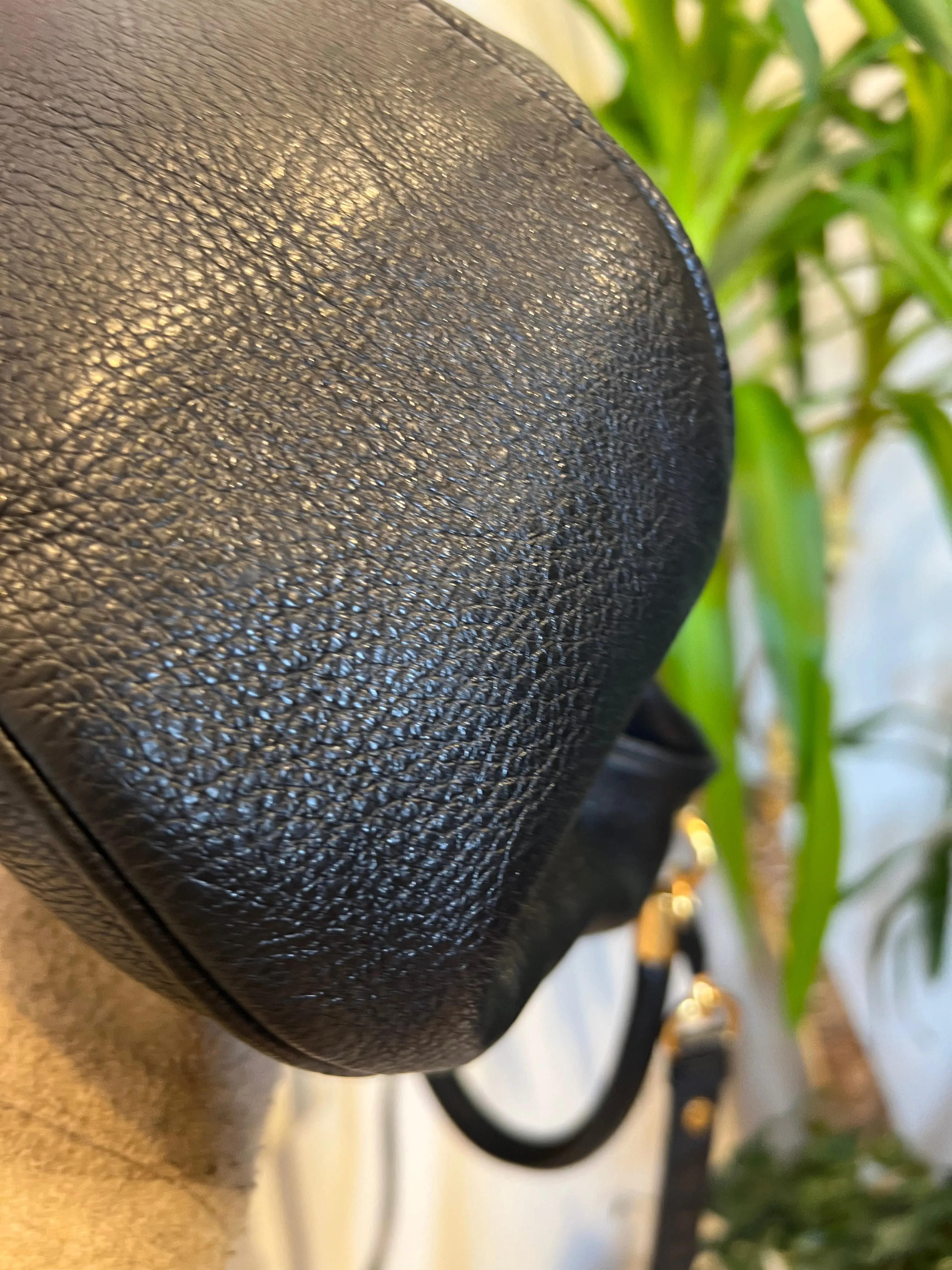 Marc by Marc Jacobs Black Leather Hobo Q Hillier