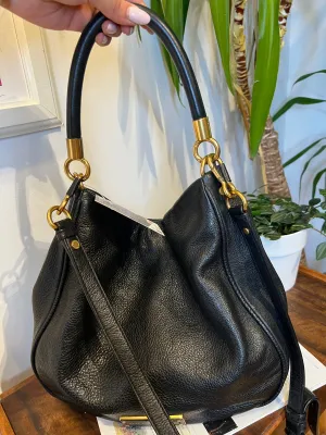 Marc by Marc Jacobs Black Leather Hobo Q Hillier