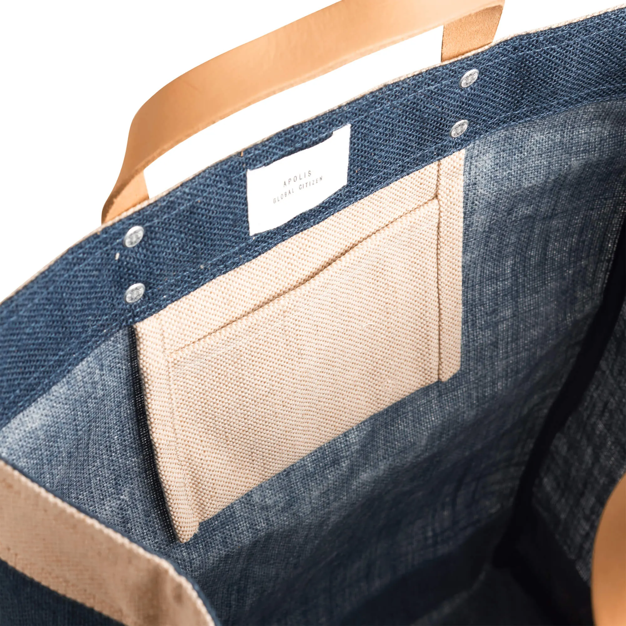 Market Bag in Navy for L.A. PALISADES
