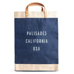 Market Bag in Navy for L.A. PALISADES
