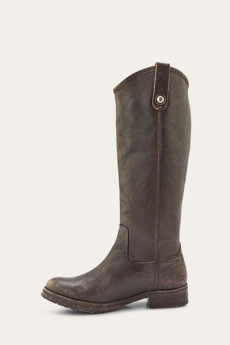 Melissa Double Sole Button Lug Tall