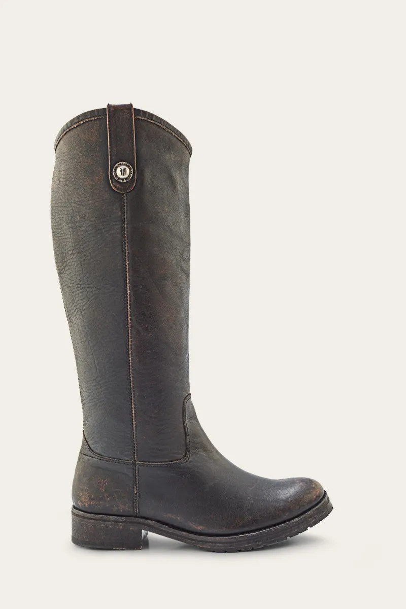 Melissa Double Sole Button Lug Tall