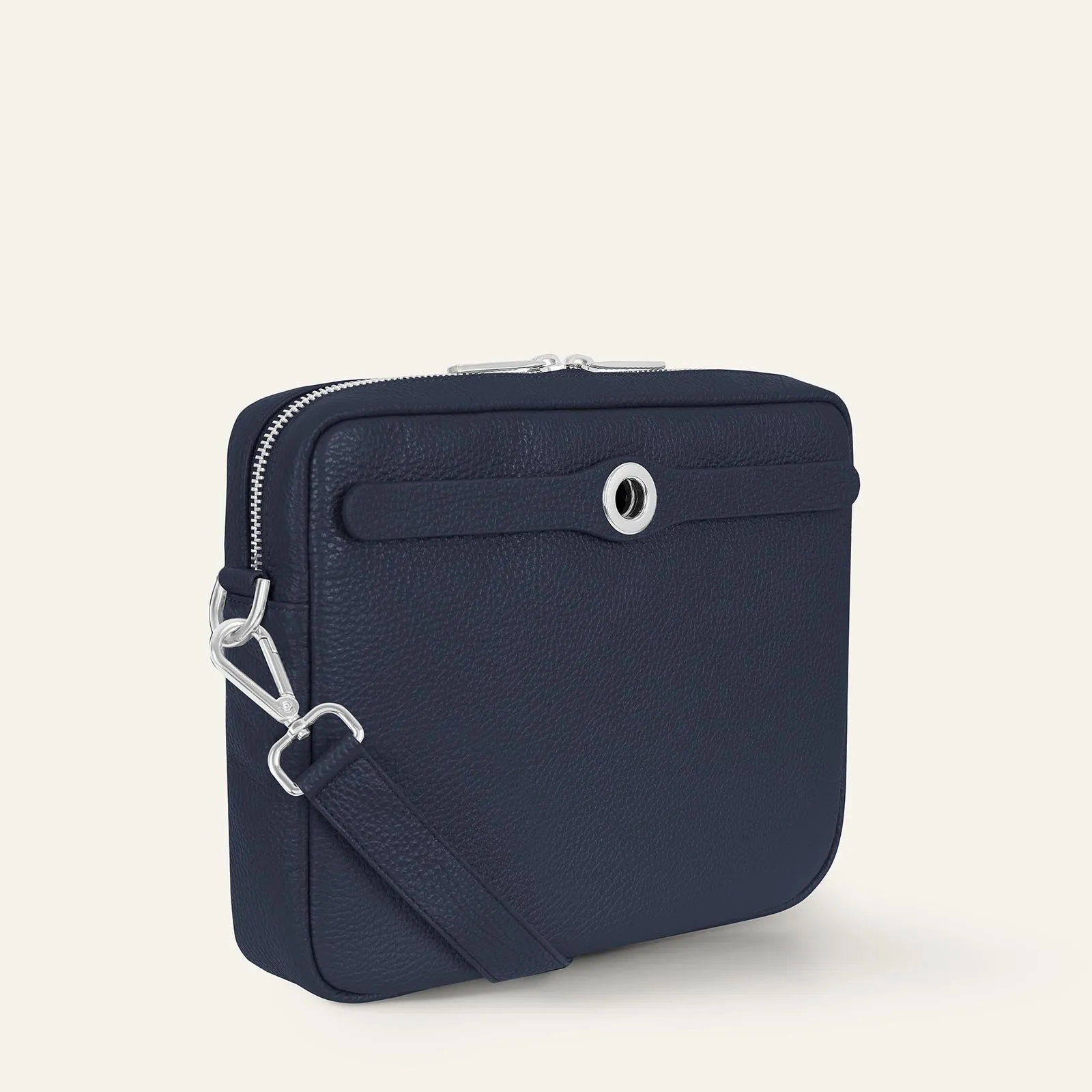 Mia Crossbody | Space with Silver hardware